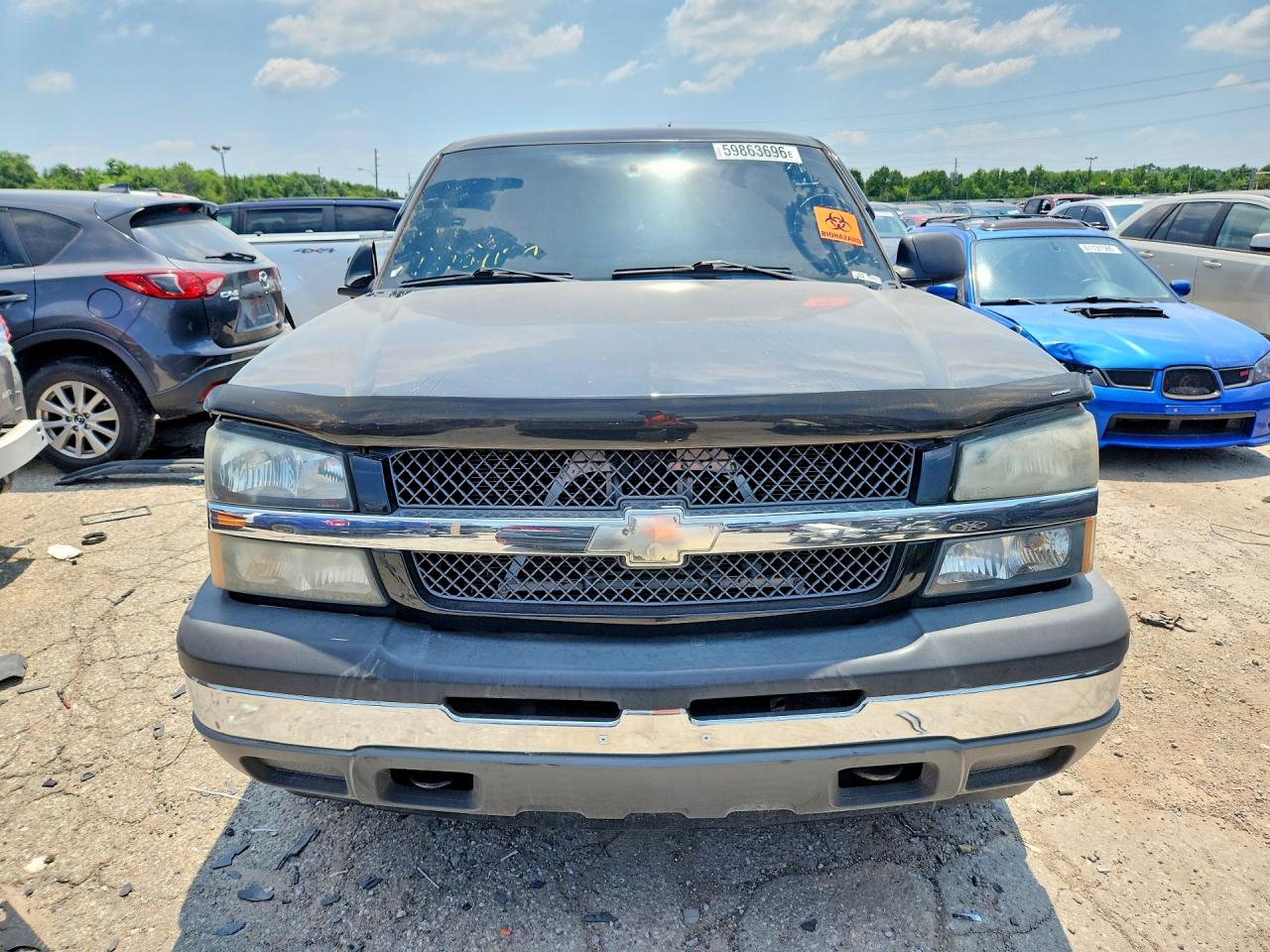 2005 Chevrolet Silverado K1500 Black vin: 2GCEK13TX51139091