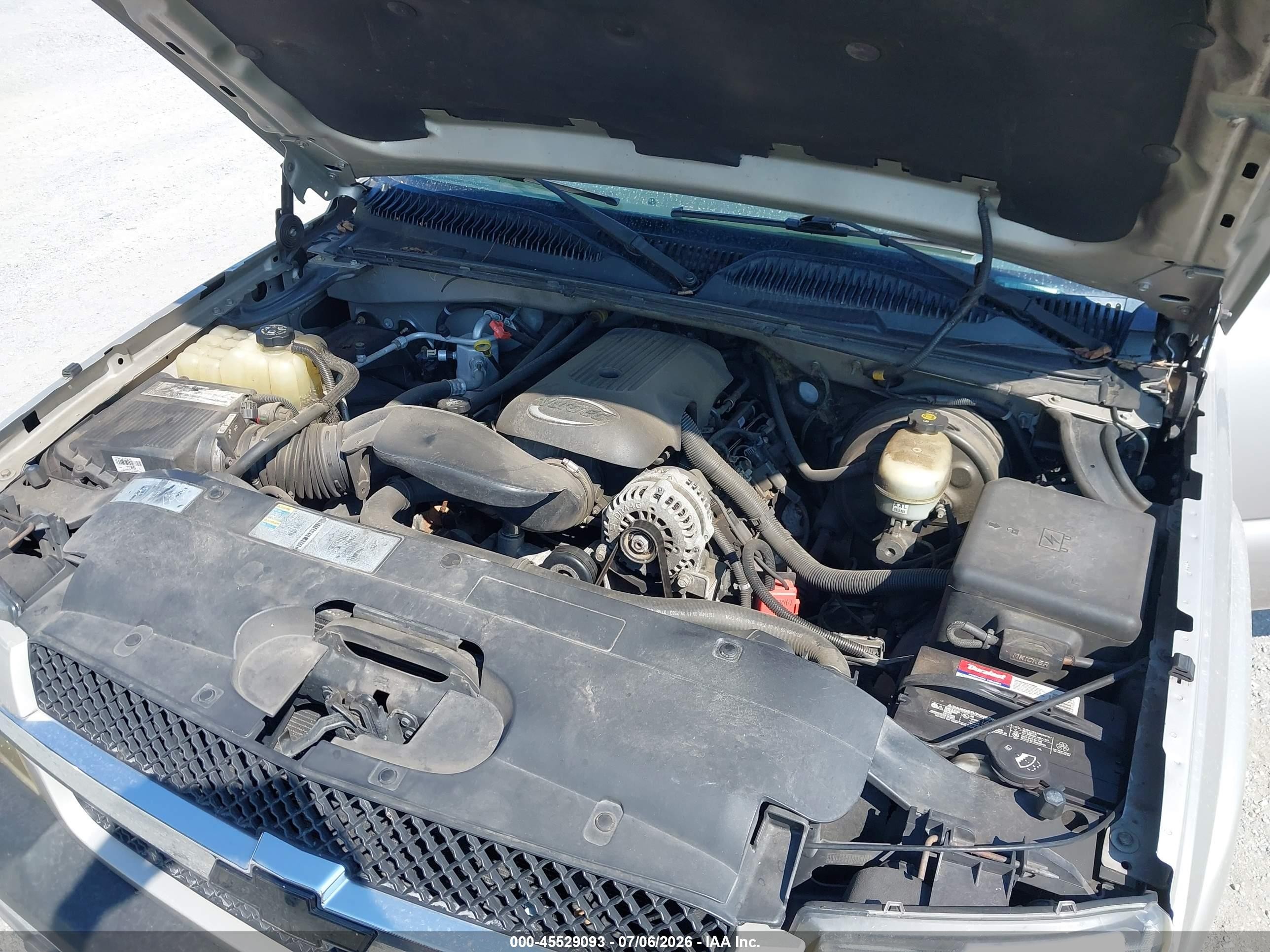 2005 Chevrolet Silverado 1500 Z71 Silver vin: 2GCEK13TX51157932