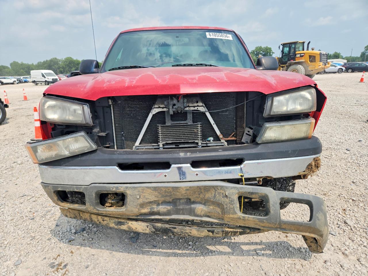 2005 Chevrolet Silverado K1500 Red vin: 2GCEK13TX51324242