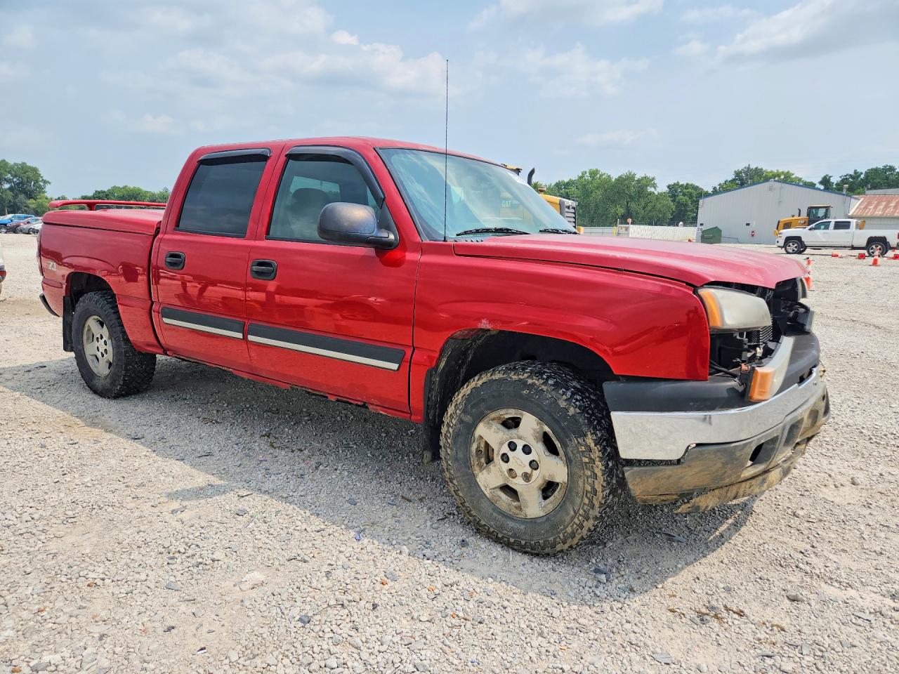 2005 Chevrolet Silverado K1500 Red vin: 2GCEK13TX51324242