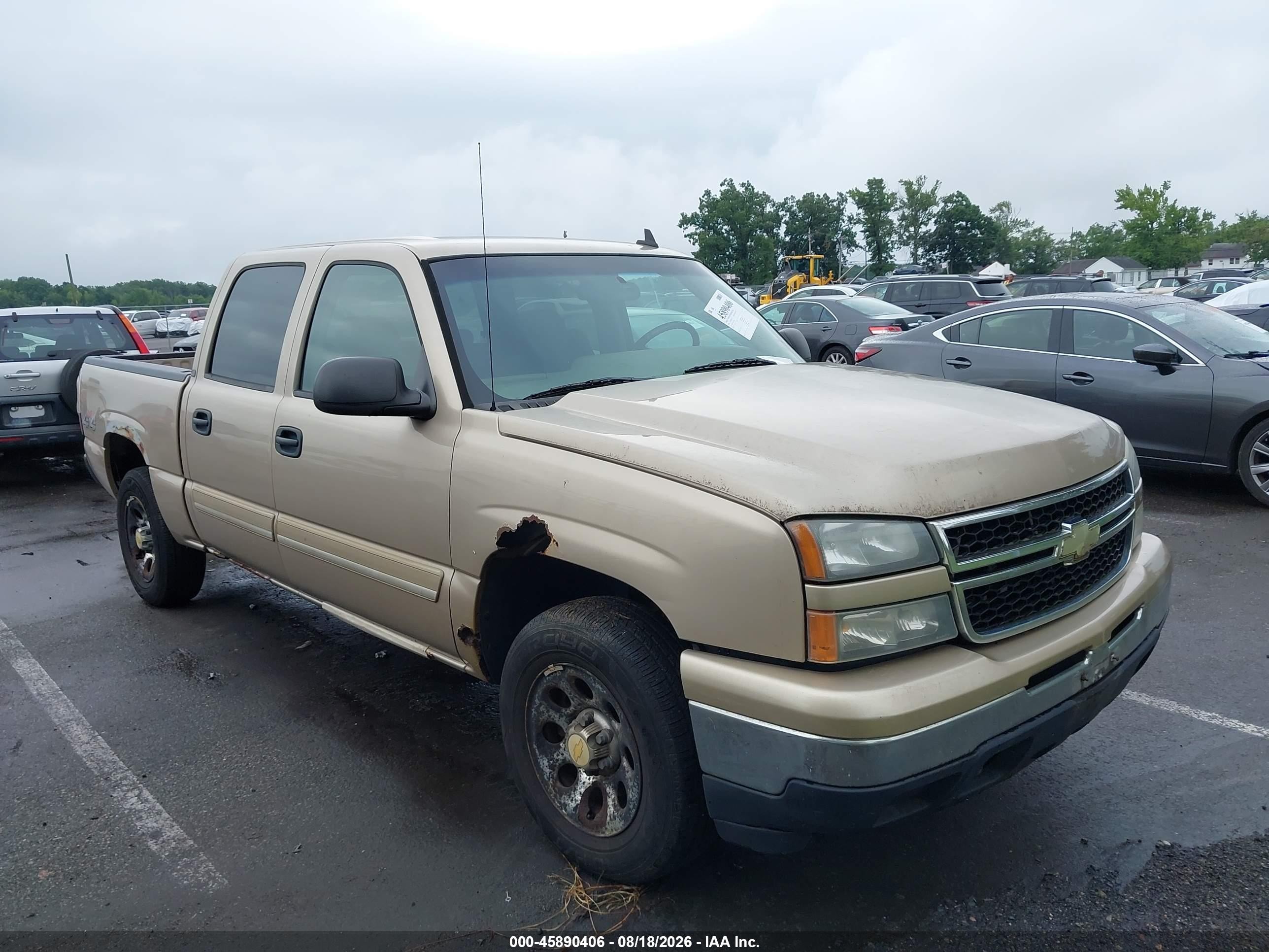 2006 Chevrolet Silverado 1500 Lt1 Gold vin: 2GCEK13TX61177020