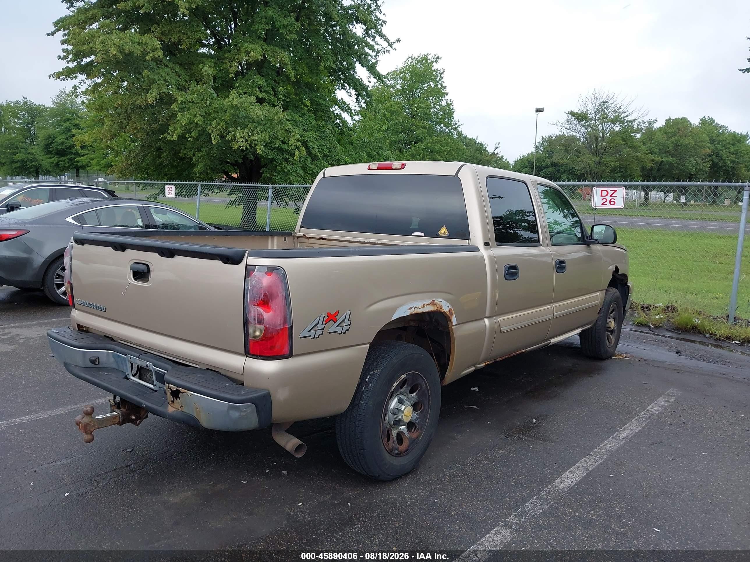 2006 Chevrolet Silverado 1500 Lt1 Gold vin: 2GCEK13TX61177020
