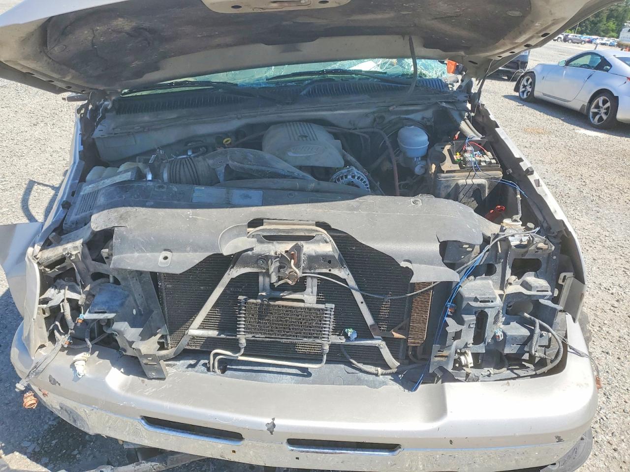2006 Chevrolet Silverado K1500 Silver vin: 2GCEK13TX61200537