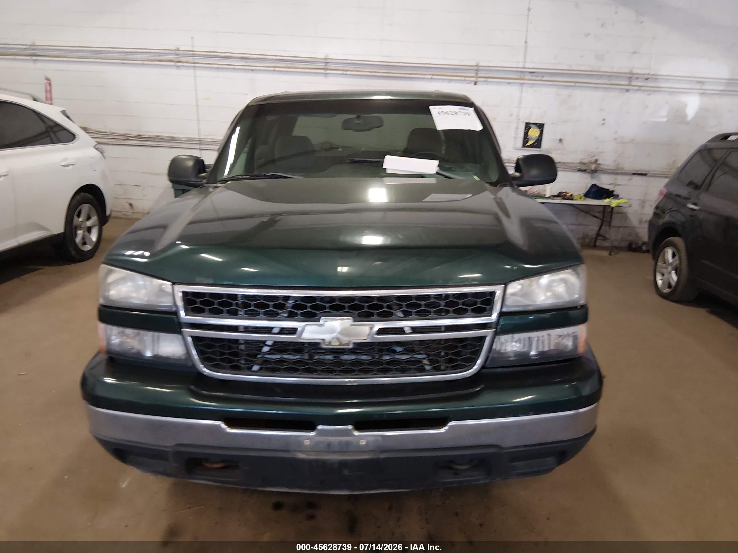 2006 Chevrolet Silverado 1500 Lt1 Green vin: 2GCEK13TX61217290