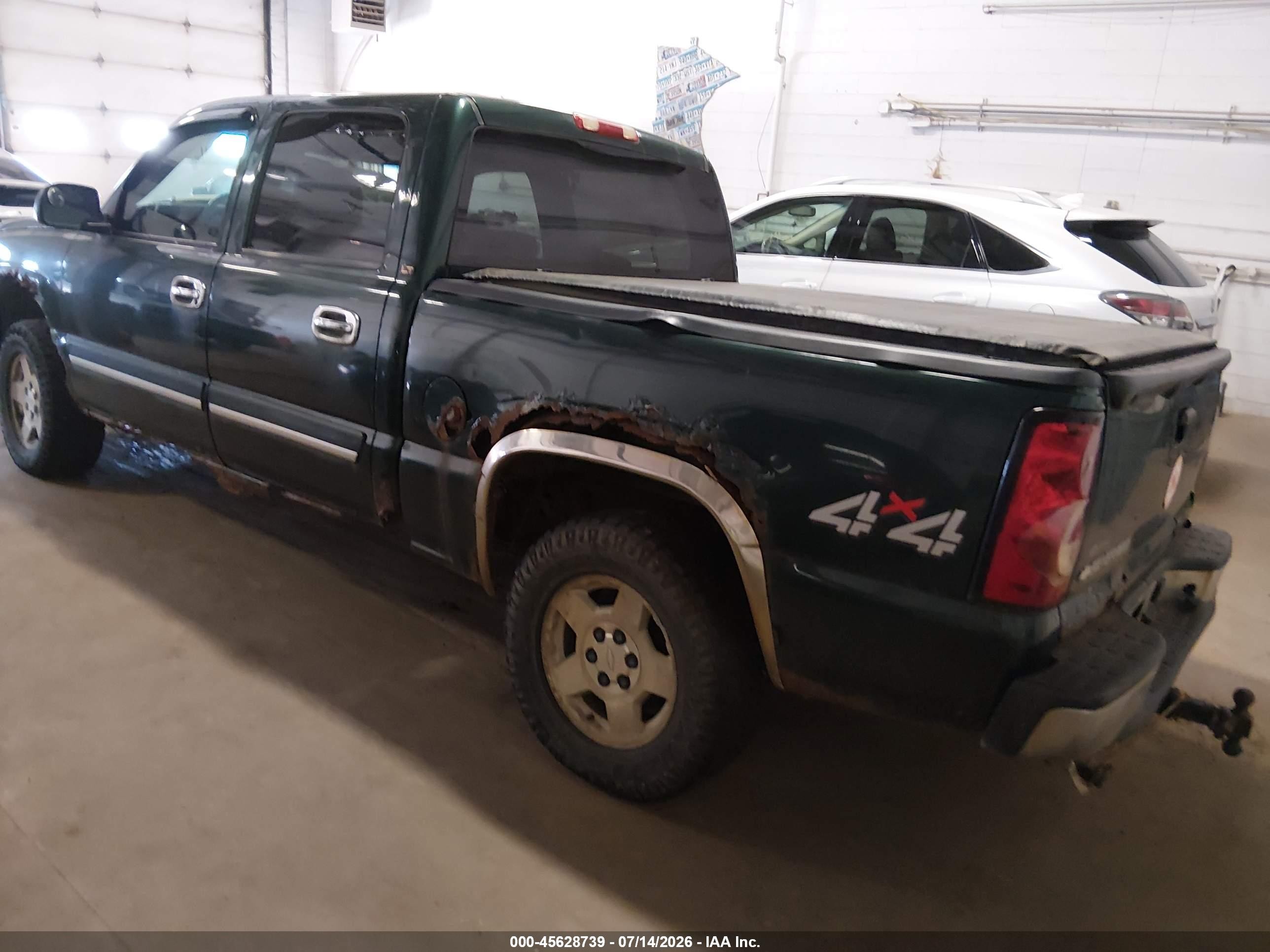 2006 Chevrolet Silverado 1500 Lt1 Green vin: 2GCEK13TX61217290