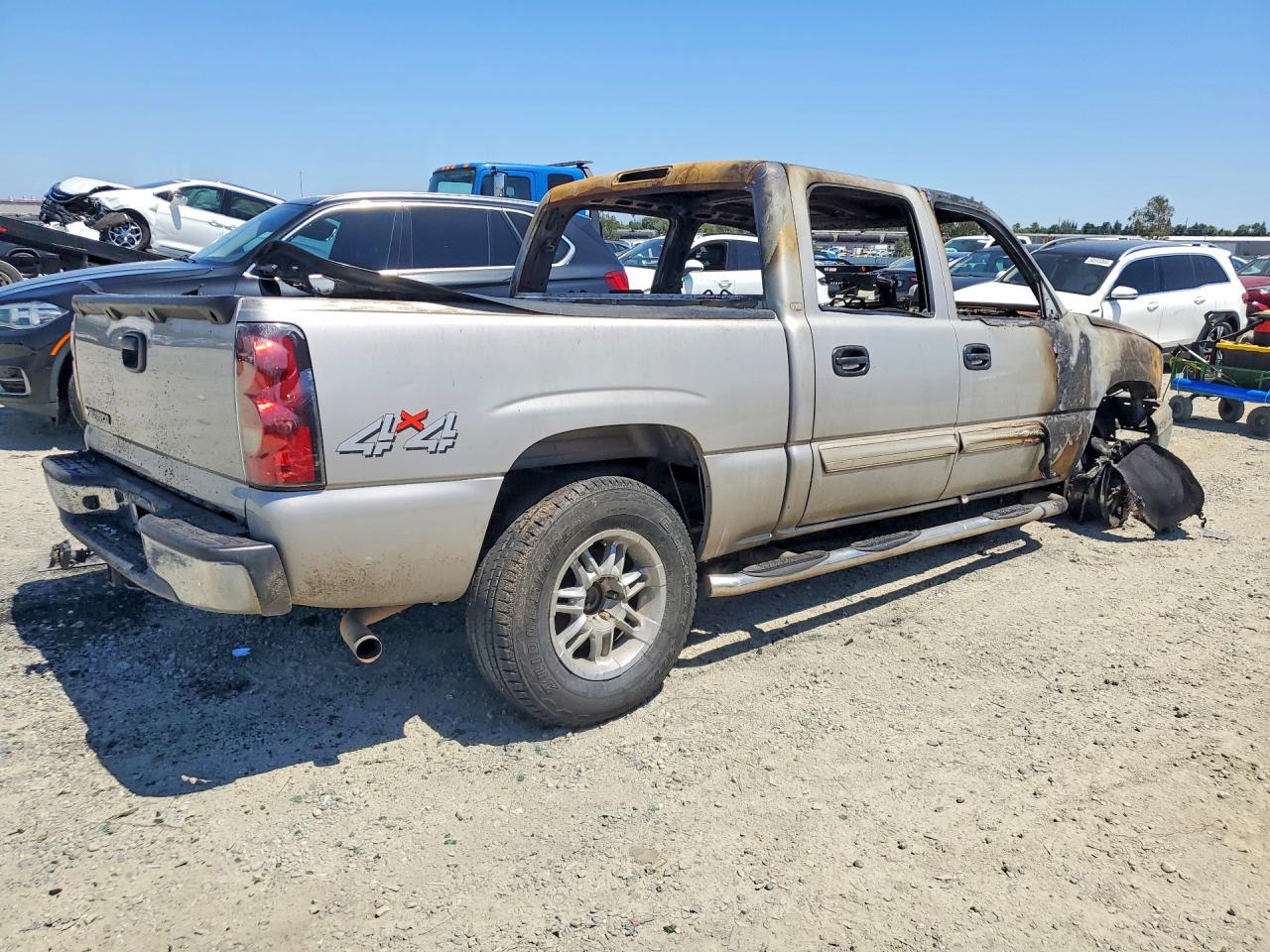 2006 Chevrolet Silverado K1500 Burn vin: 2GCEK13V061239820