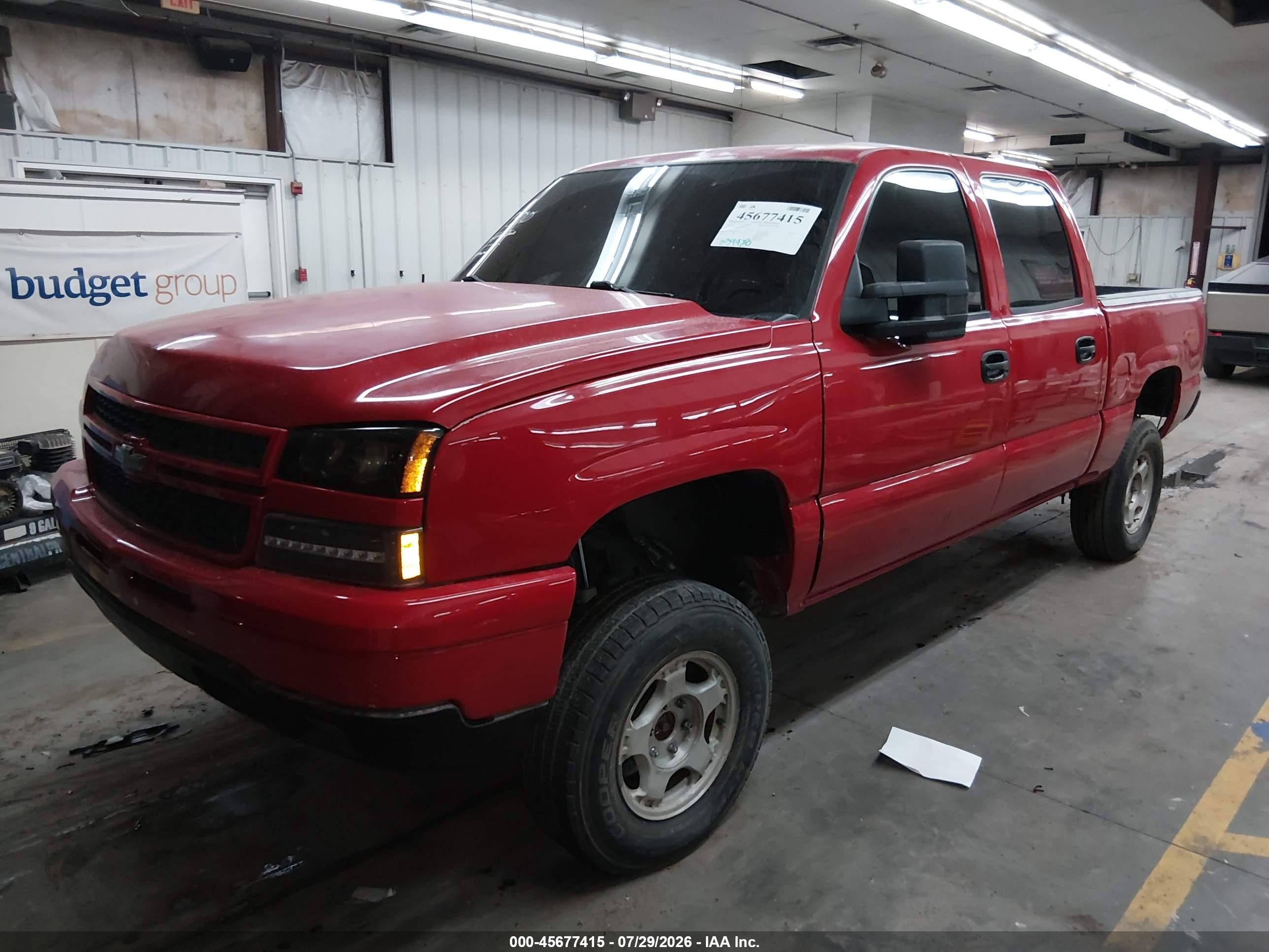 2006 Chevrolet Silverado 1500 Ls Red vin: 2GCEK13V061282473