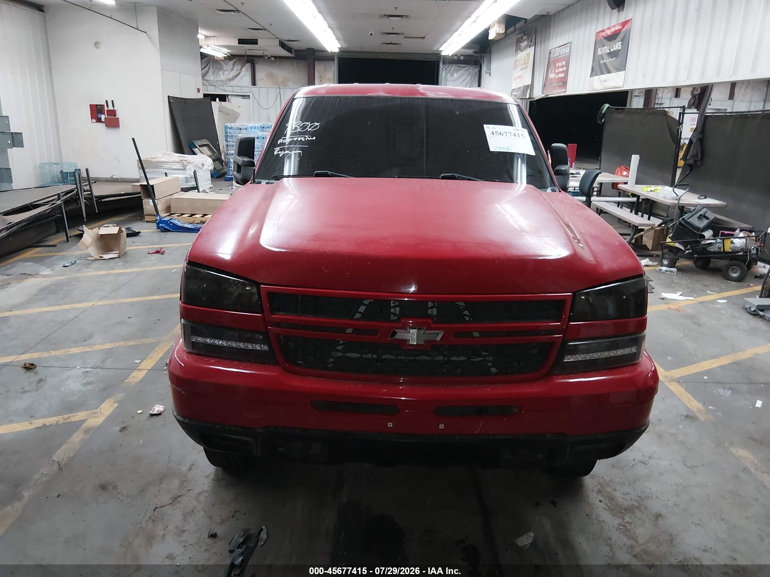 2006 Chevrolet Silverado 1500 Ls Red vin: 2GCEK13V061282473