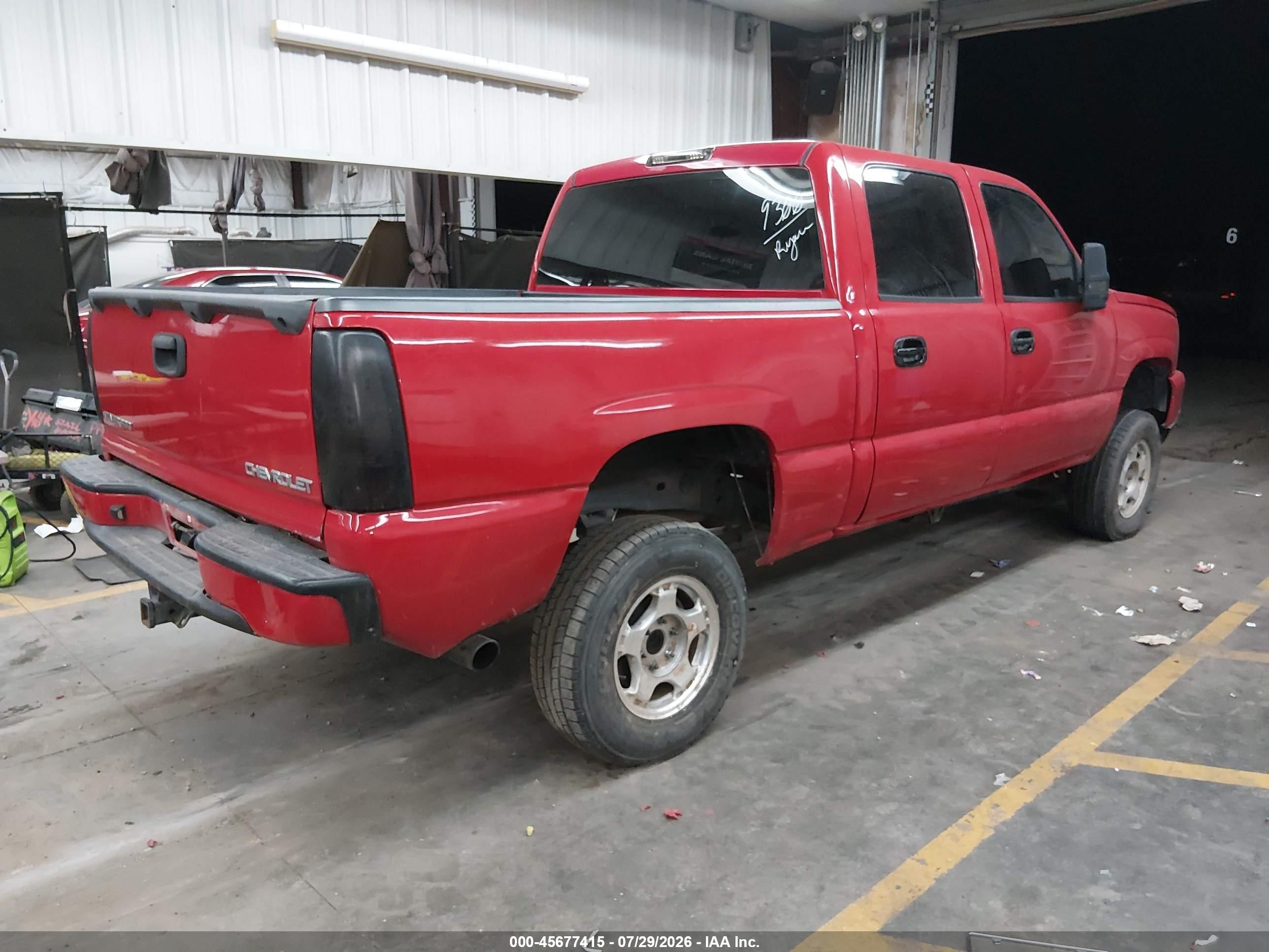 2006 Chevrolet Silverado 1500 Ls Red vin: 2GCEK13V061282473