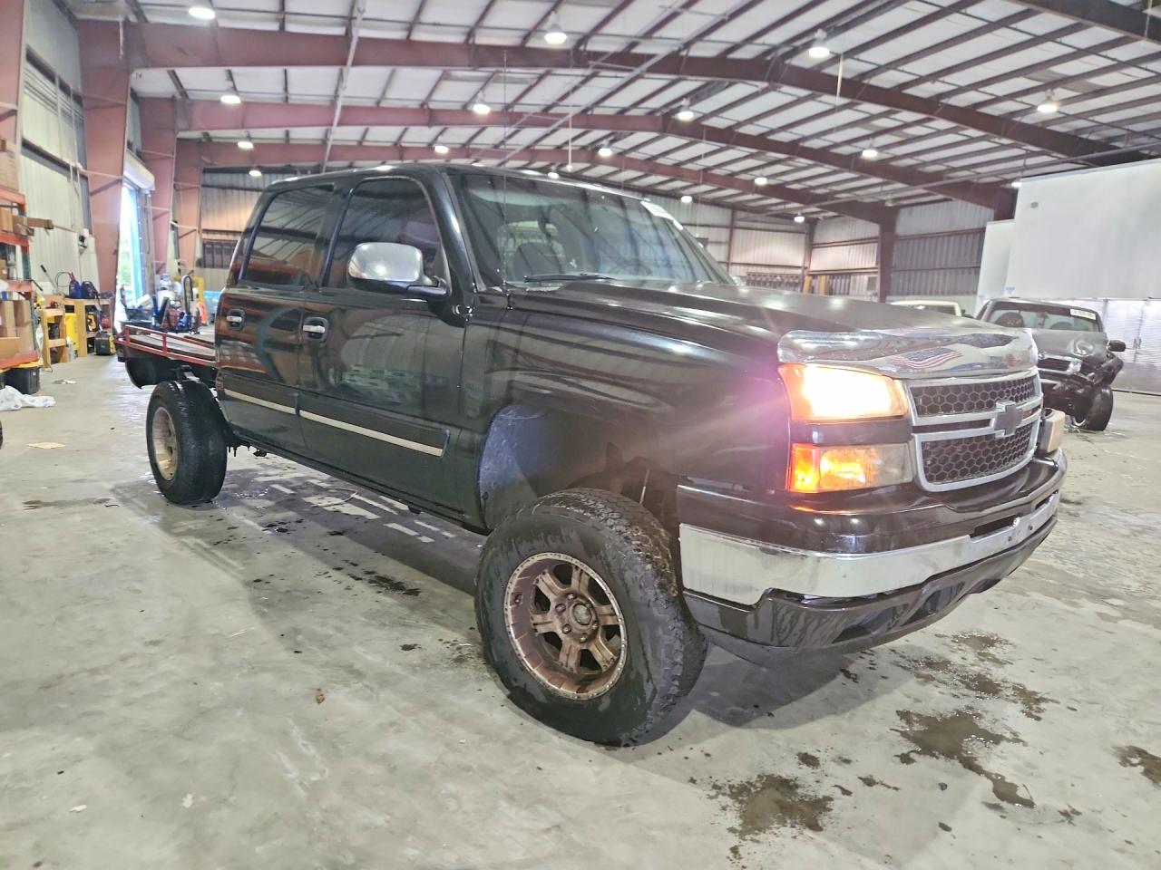 2006 Chevrolet Silverado K1500 Black vin: 2GCEK13V061355101