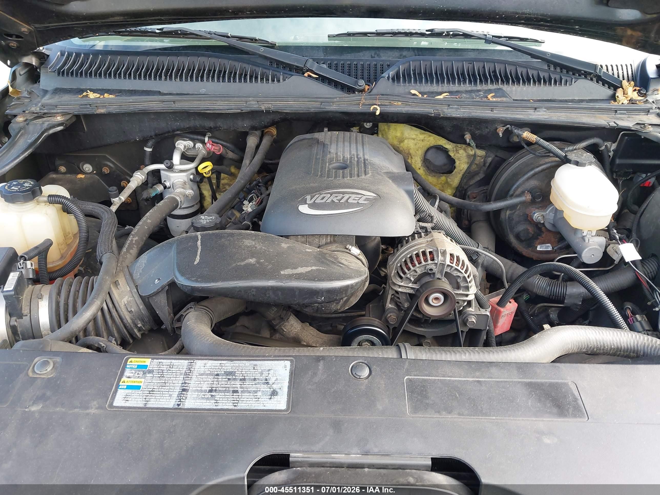 2007 Chevrolet Silverado 1500 Classic Ls Черный vin: 2GCEK13V171152204