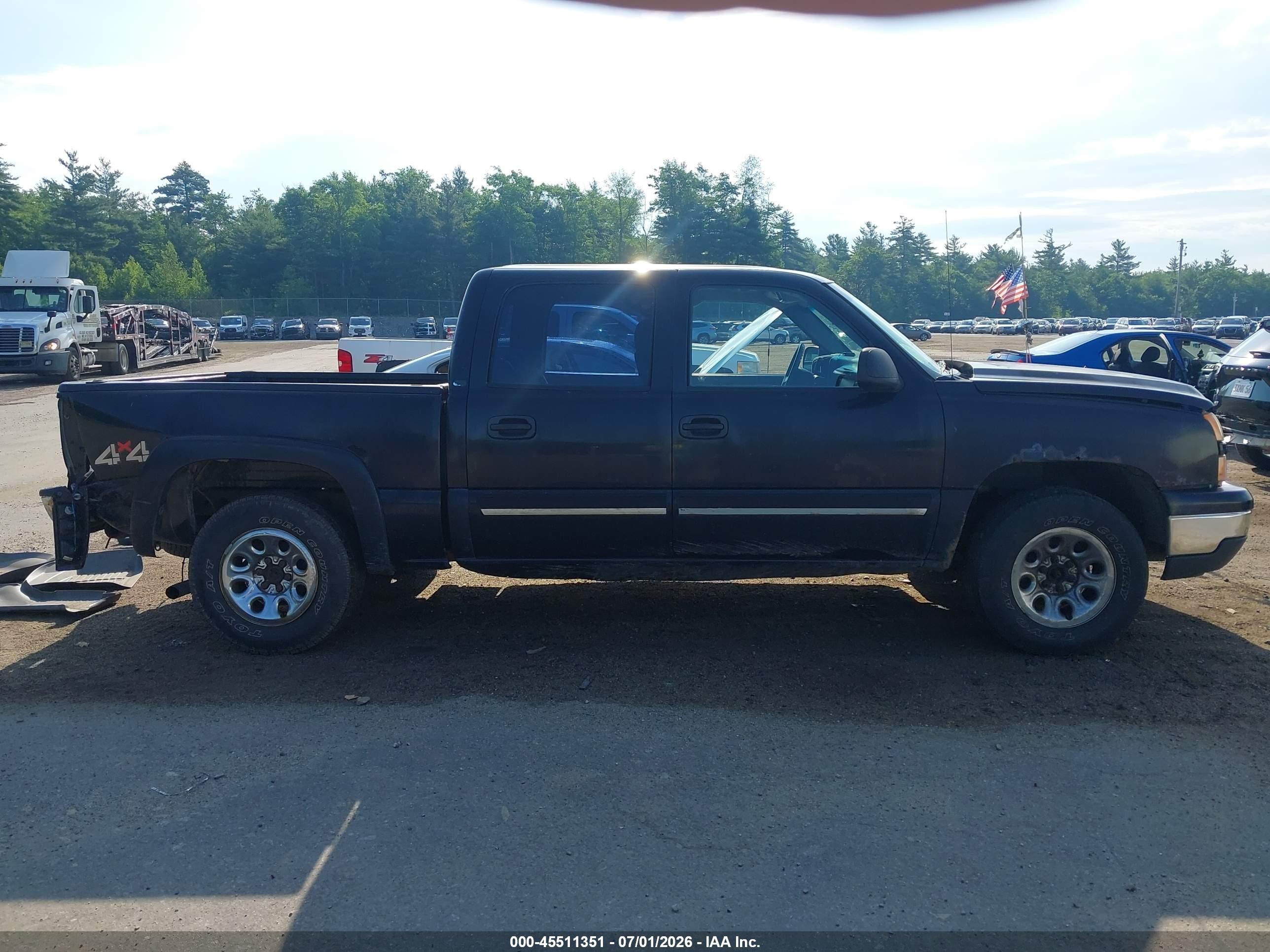 2007 Chevrolet Silverado 1500 Classic Ls Черный vin: 2GCEK13V171152204