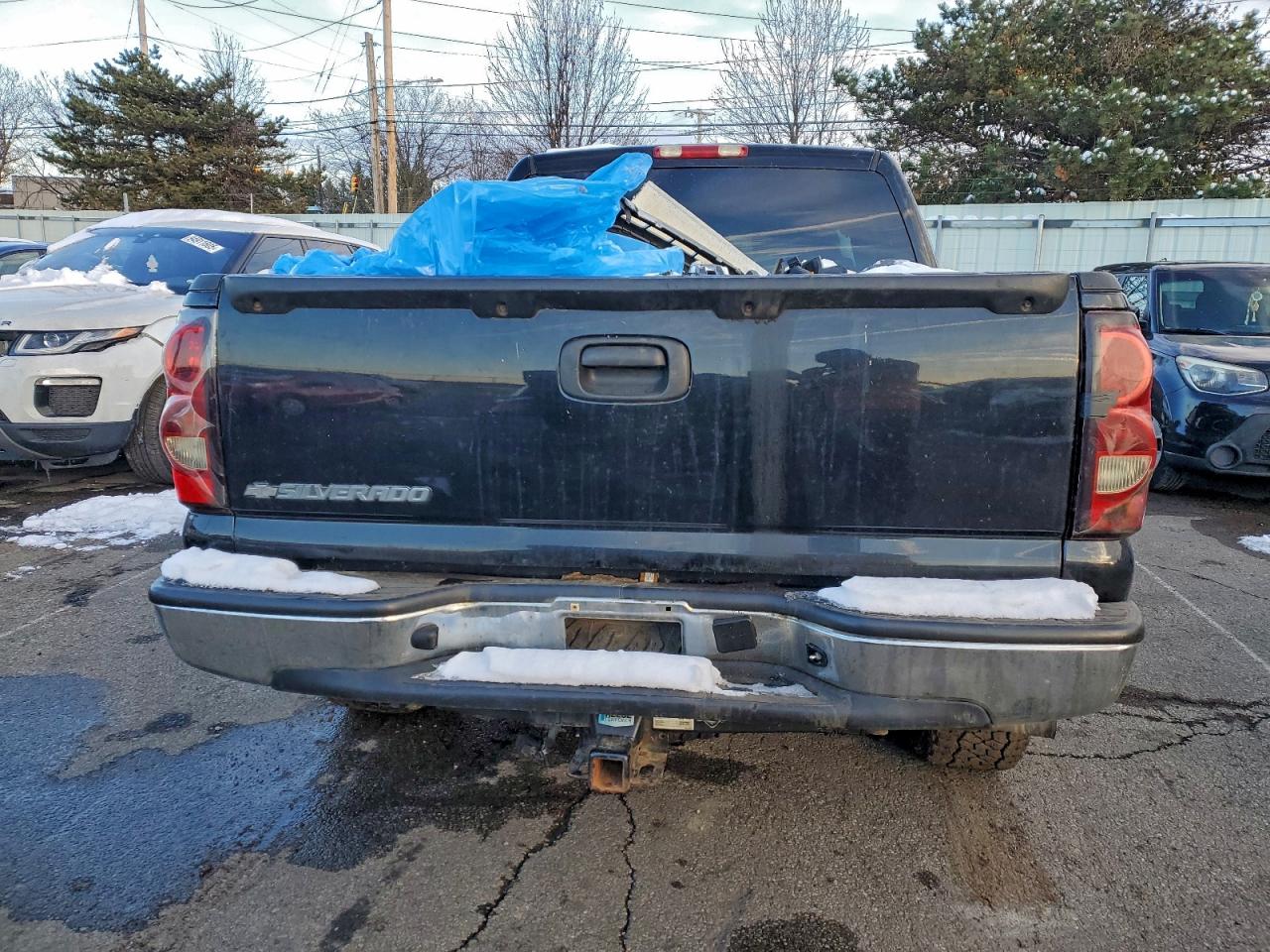 2006 Chevrolet Silverado K1500 Black vin: 2GCEK13V261350689