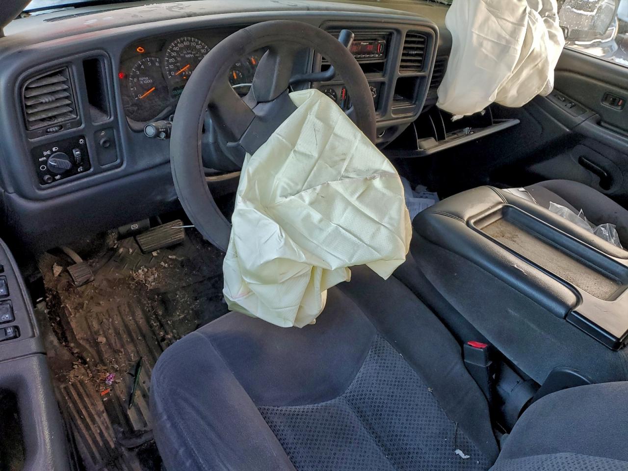 2006 Chevrolet Silverado K1500 Black vin: 2GCEK13V261350689