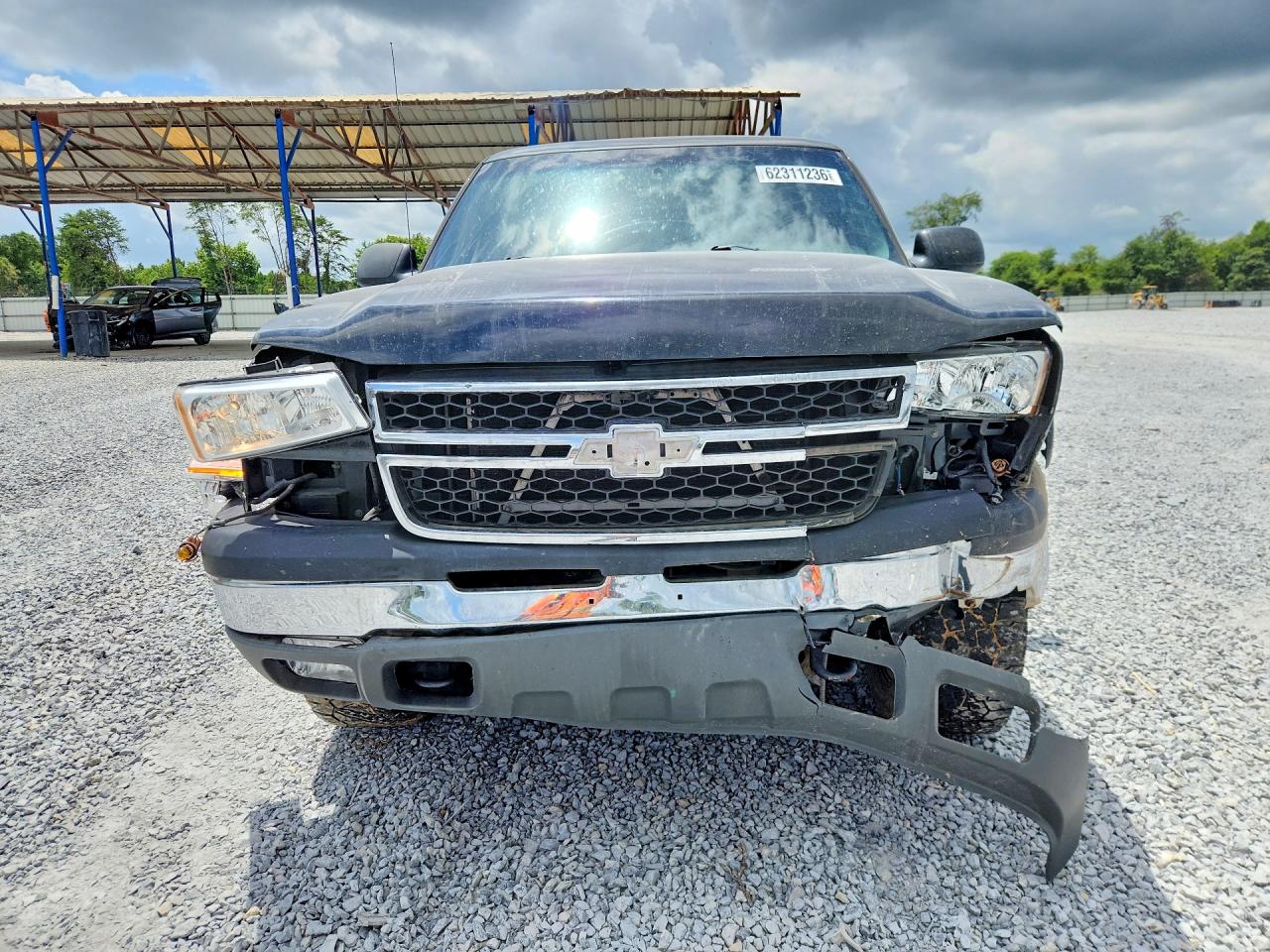 2007 Chevrolet Silverado K1500 Classic Crew Cab Black vin: 2GCEK13V371111444