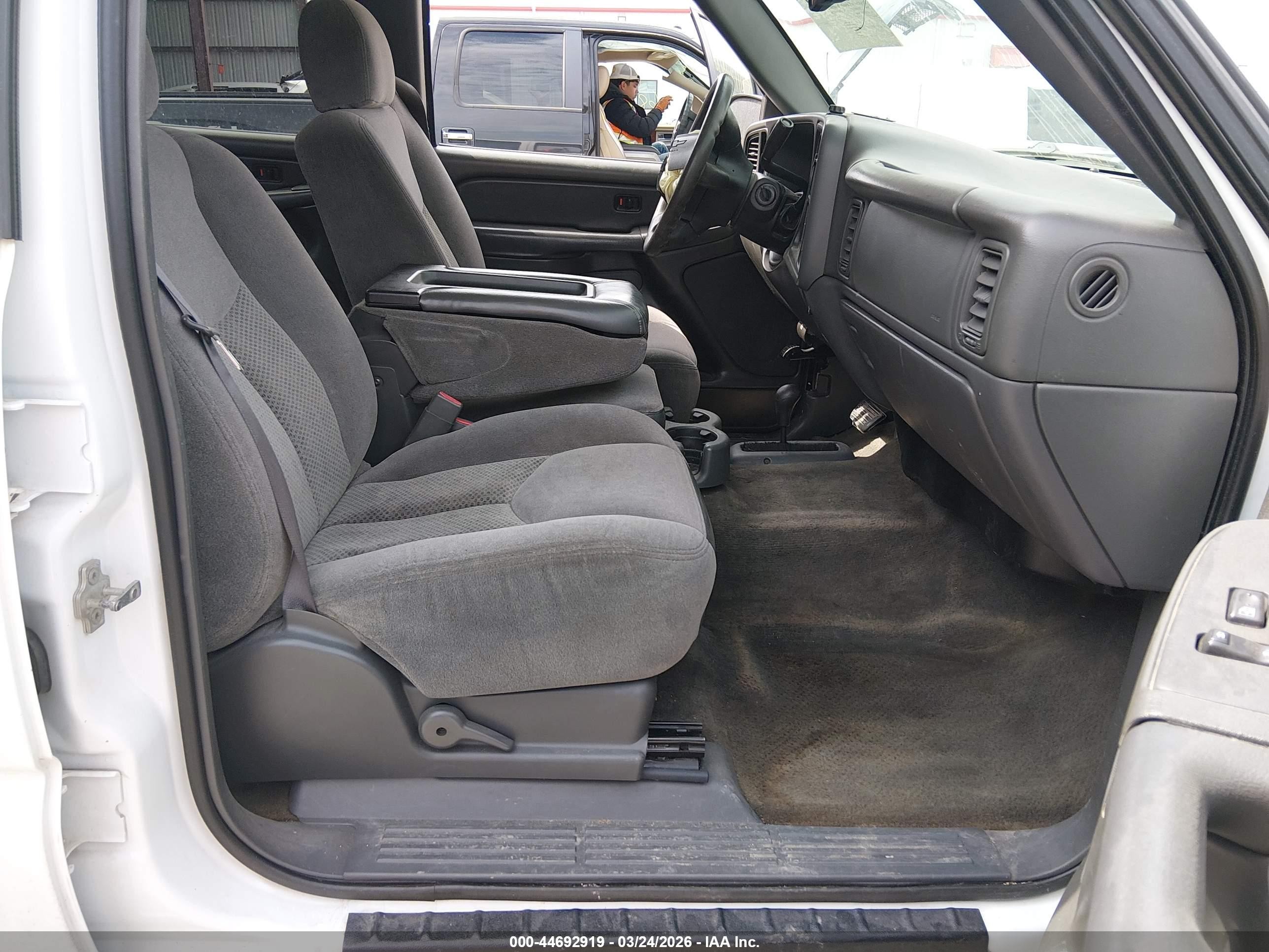 2006 Chevrolet Silverado 1500 Ls White vin: 2GCEK13V461296263