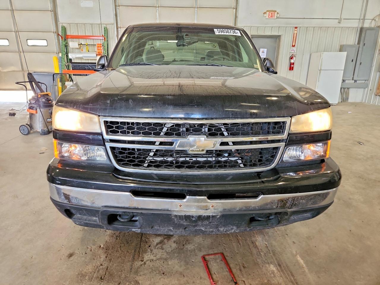 2006 Chevrolet Silverado K1500 Black vin: 2GCEK13V461307455