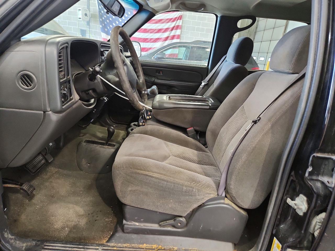 2006 Chevrolet Silverado K1500 Black vin: 2GCEK13V461307455