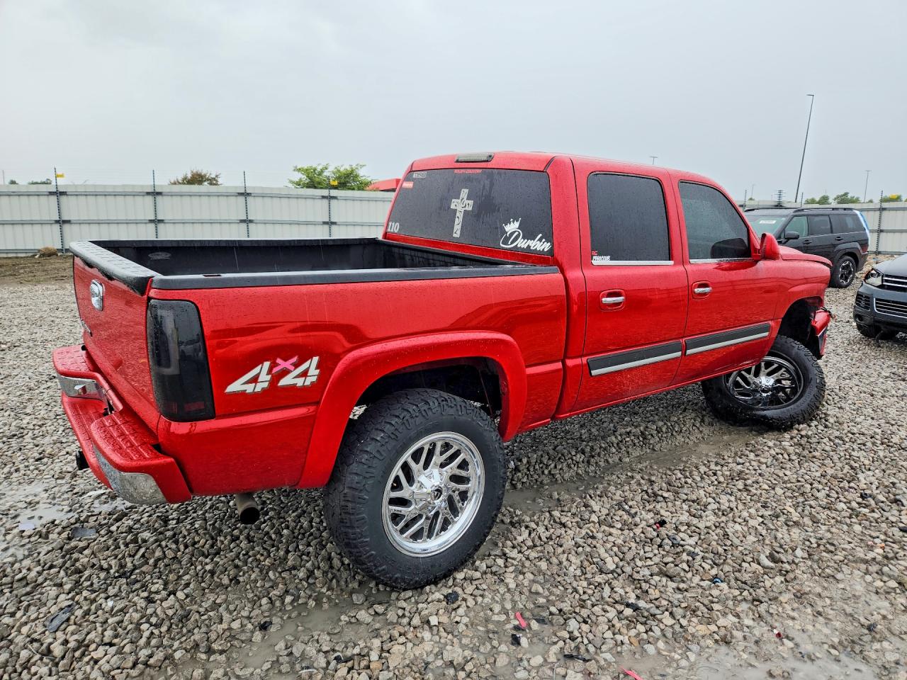 2006 Chevrolet Silverado K1500 Red vin: 2GCEK13V461347065