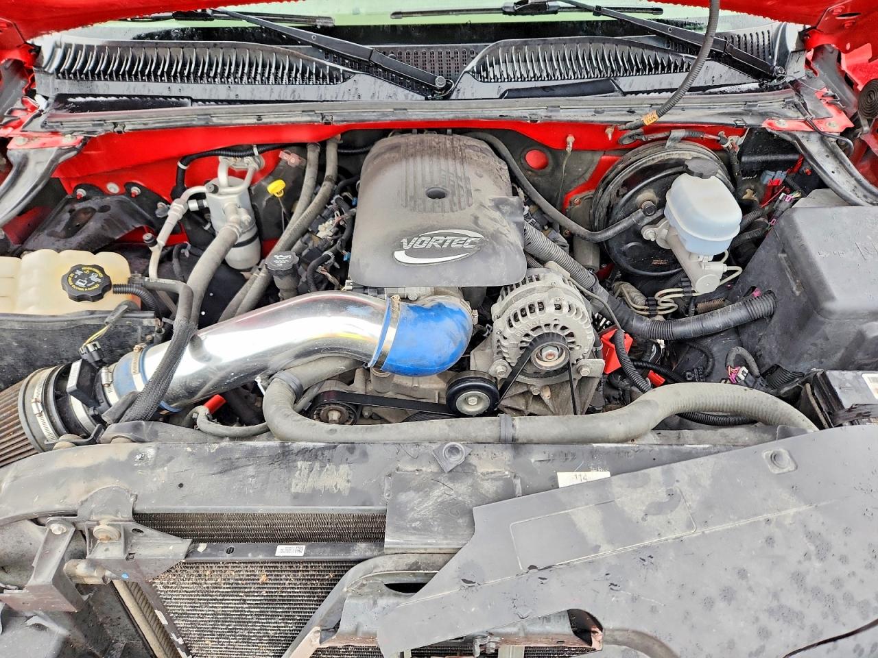 2006 Chevrolet Silverado K1500 Red vin: 2GCEK13V461347065