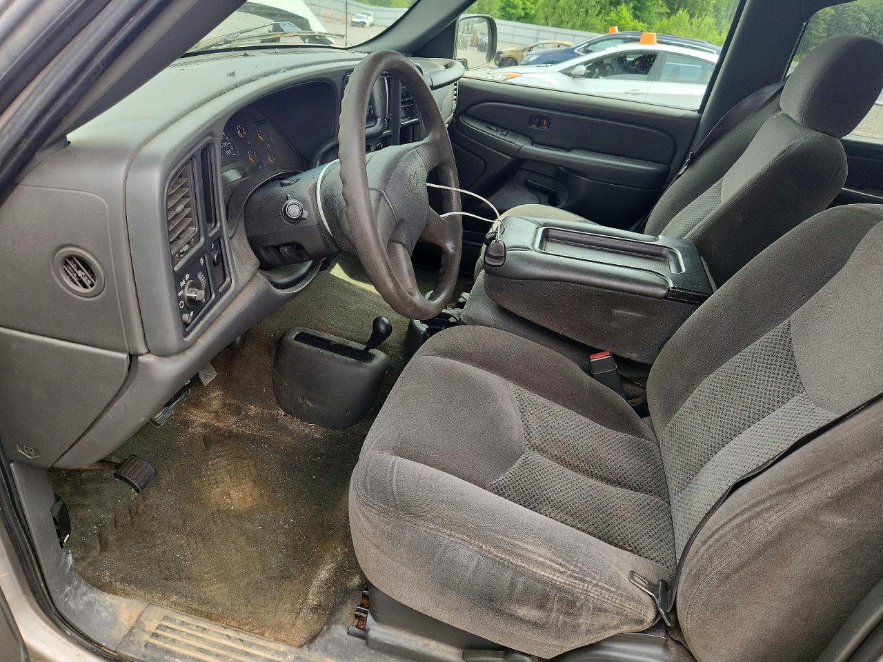 2007 Chevrolet Silverado K1500 Classic Crew Cab Silver vin: 2GCEK13V471131914