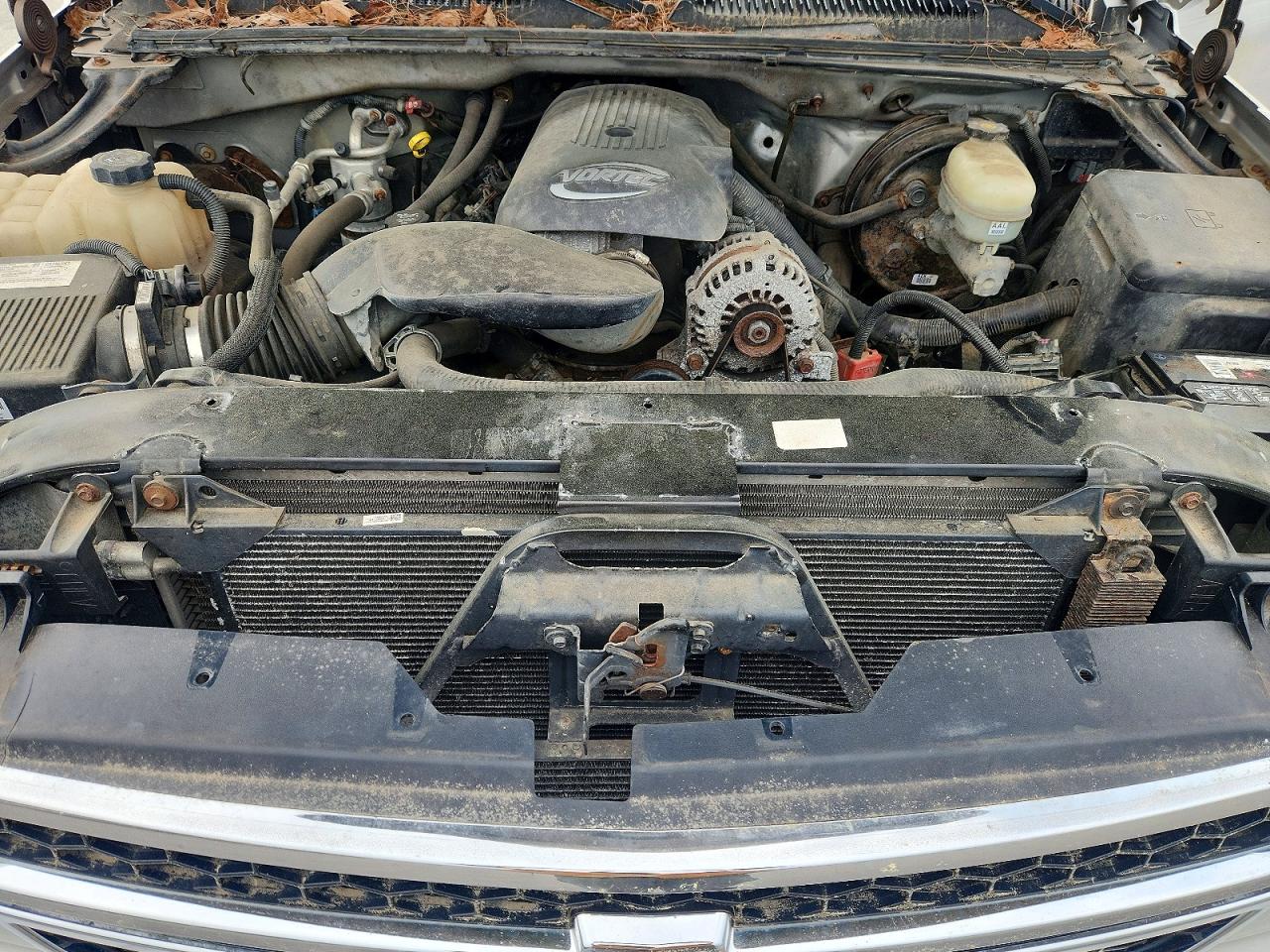 2007 Chevrolet Silverado K1500 Classic Crew Cab Silver vin: 2GCEK13V471131914