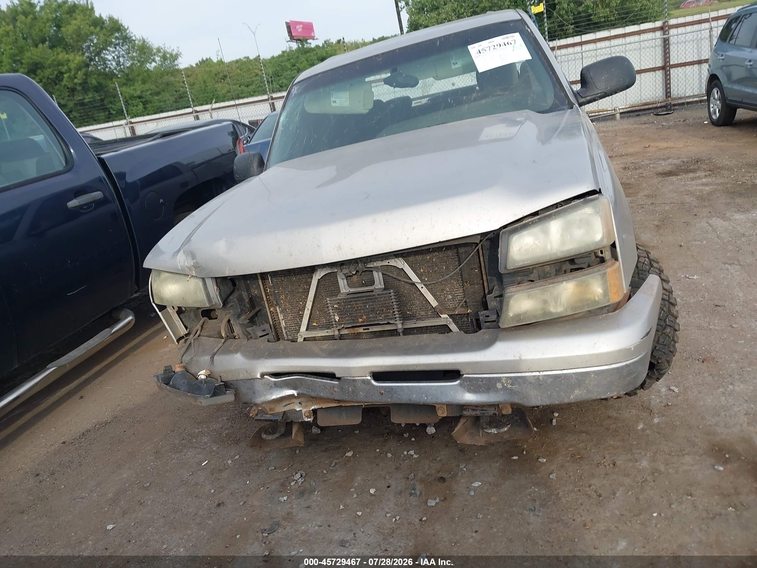 2007 Chevrolet Silverado 1500 Classic Ls Silver vin: 2GCEK13V471152648