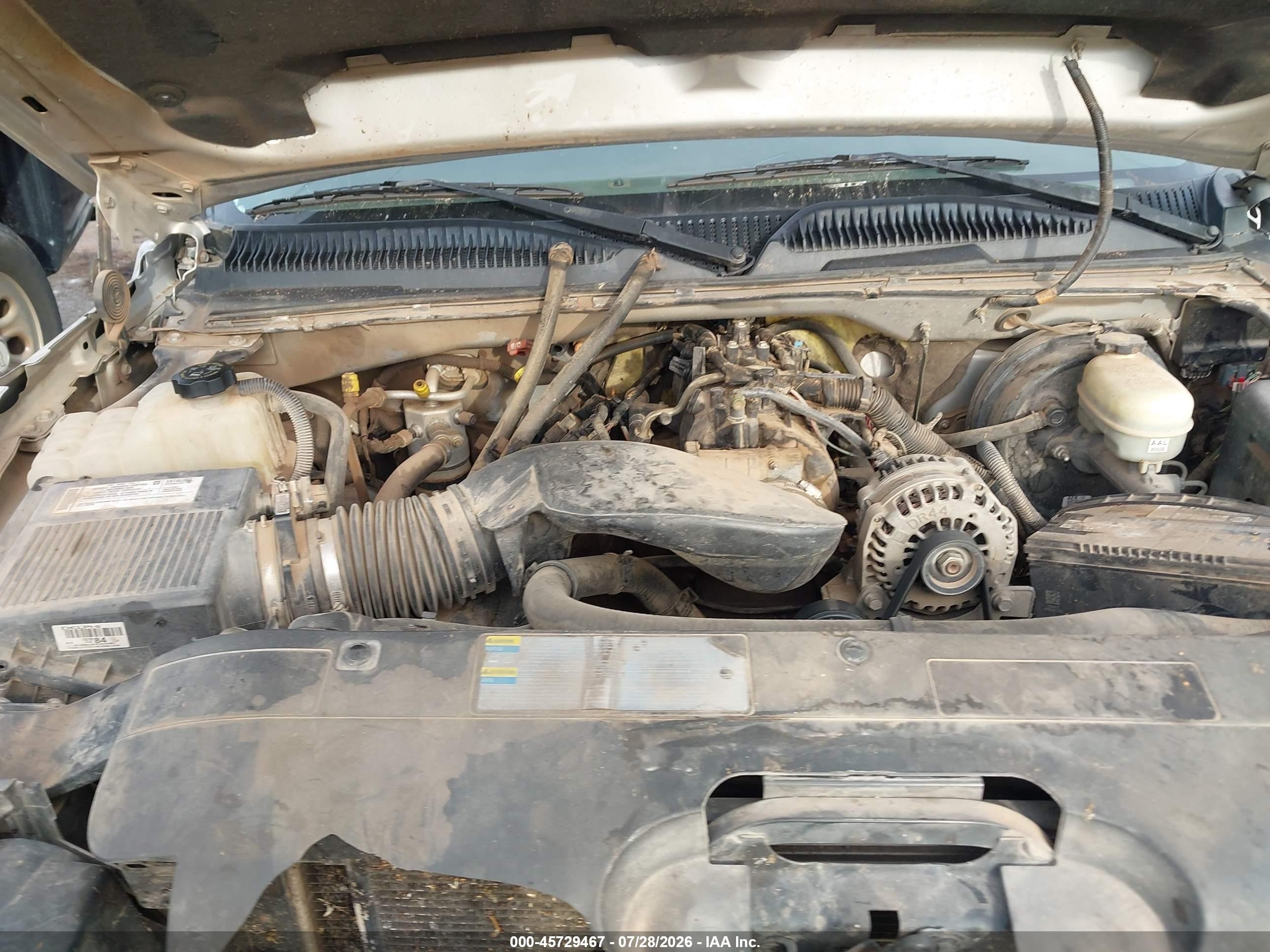 2007 Chevrolet Silverado 1500 Classic Ls Silver vin: 2GCEK13V471152648