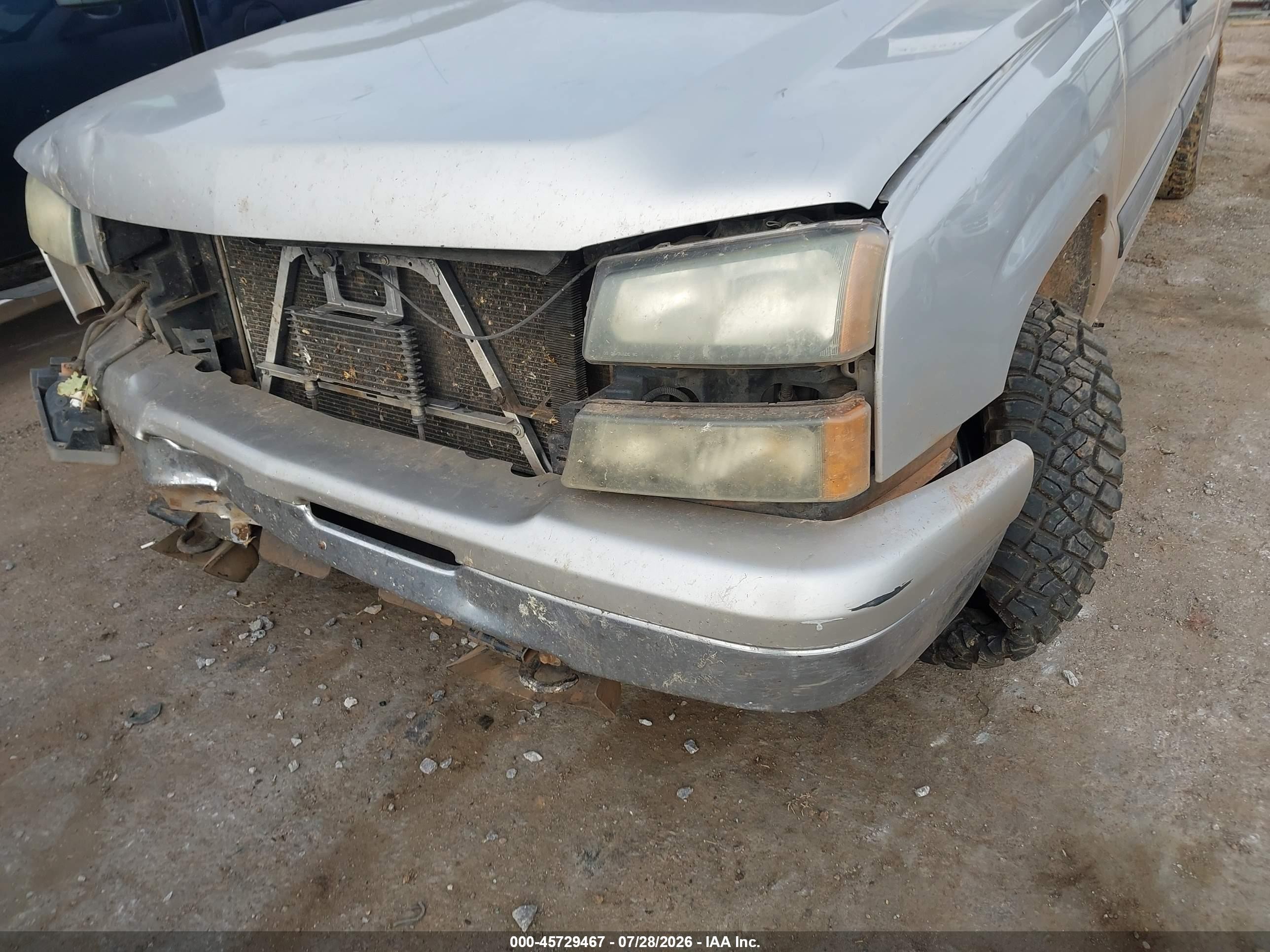 2007 Chevrolet Silverado 1500 Classic Ls Silver vin: 2GCEK13V471152648