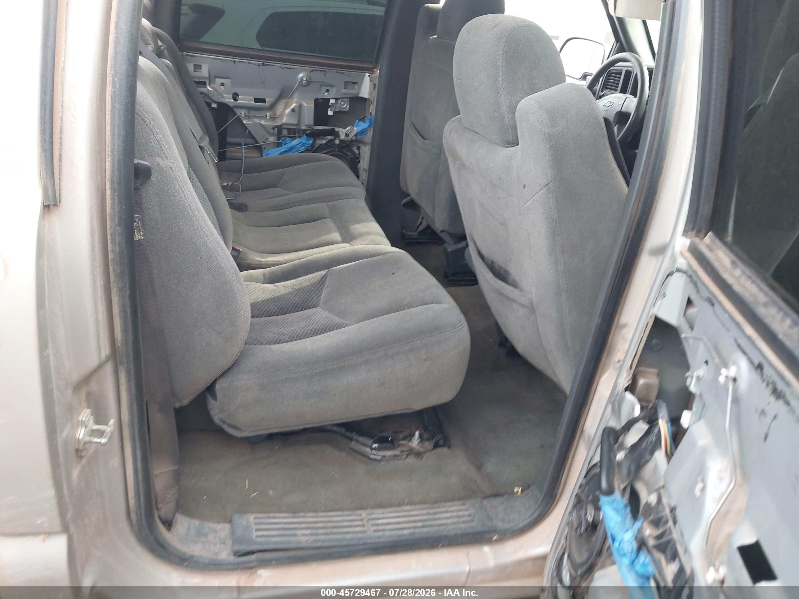 2007 Chevrolet Silverado 1500 Classic Ls Silver vin: 2GCEK13V471152648