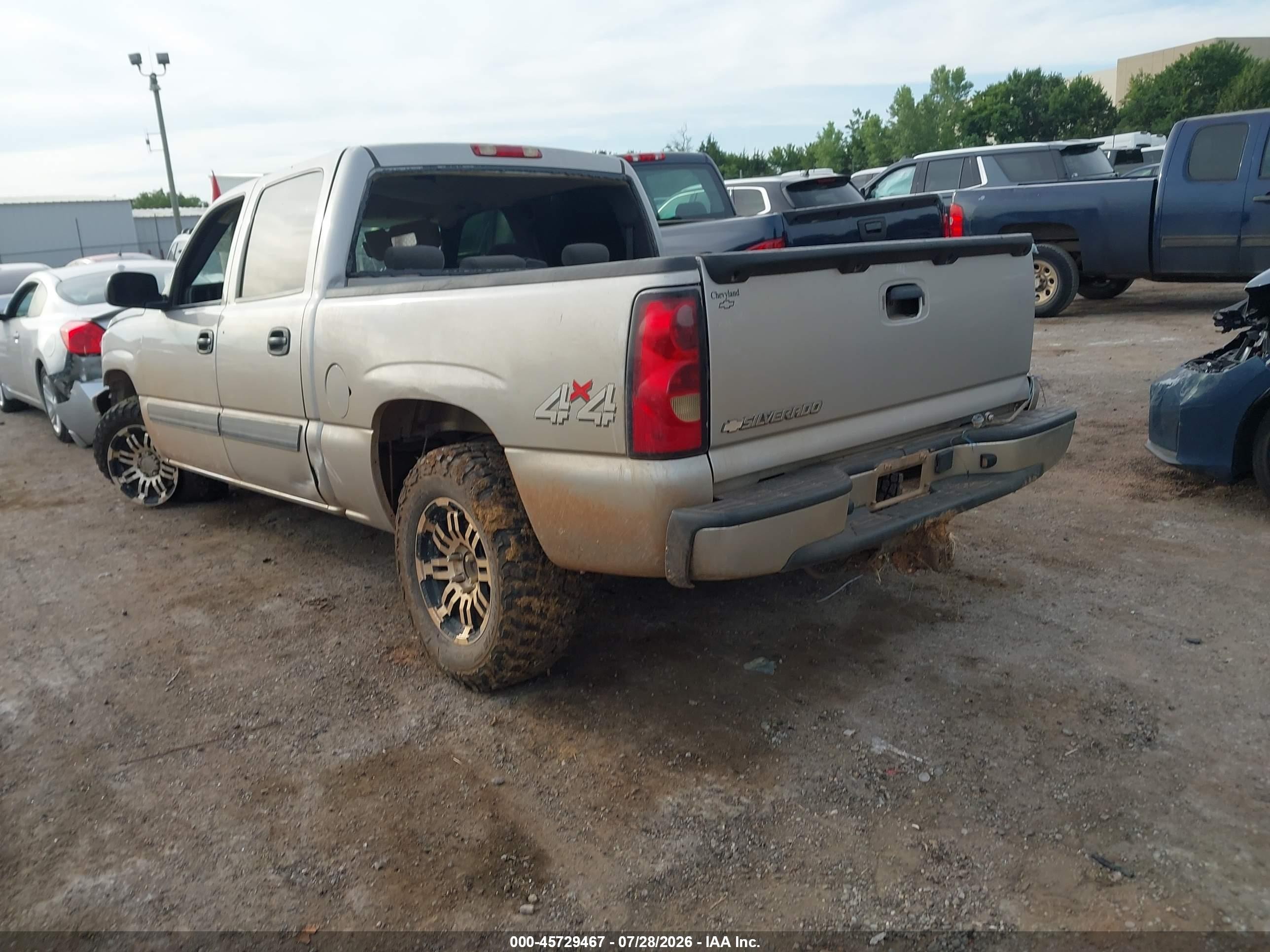 2007 Chevrolet Silverado 1500 Classic Ls Silver vin: 2GCEK13V471152648