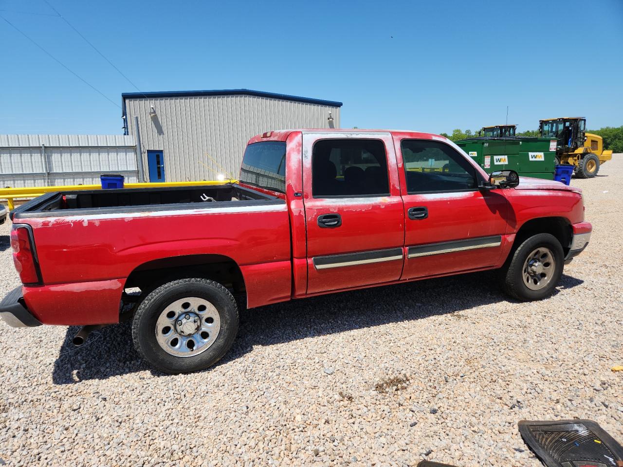2007 Chevrolet Silverado K1500 Classic Crew Cab Red vin: 2GCEK13V671123829