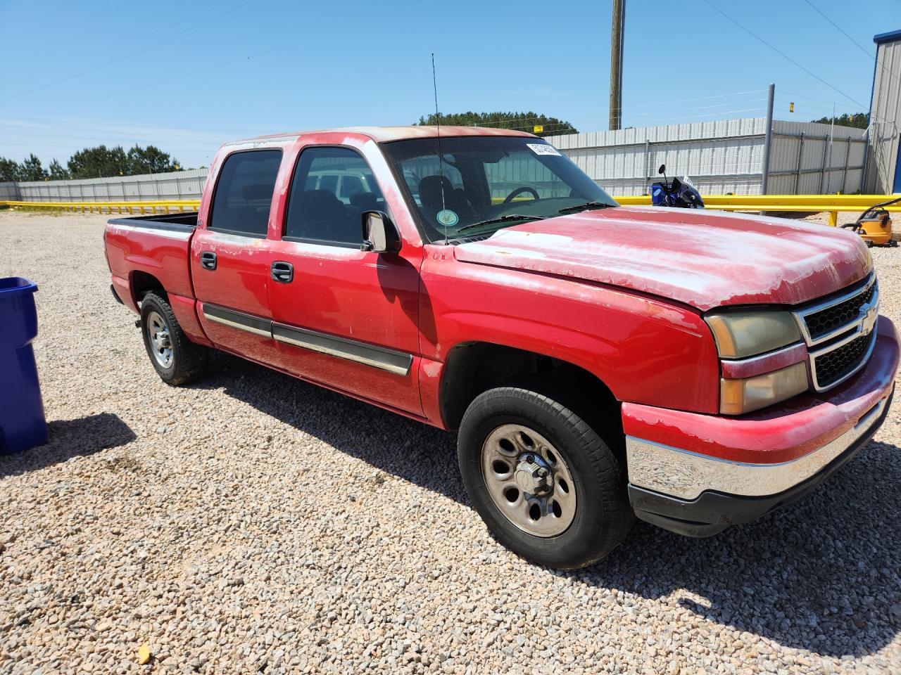 2007 Chevrolet Silverado K1500 Classic Crew Cab Red vin: 2GCEK13V671123829