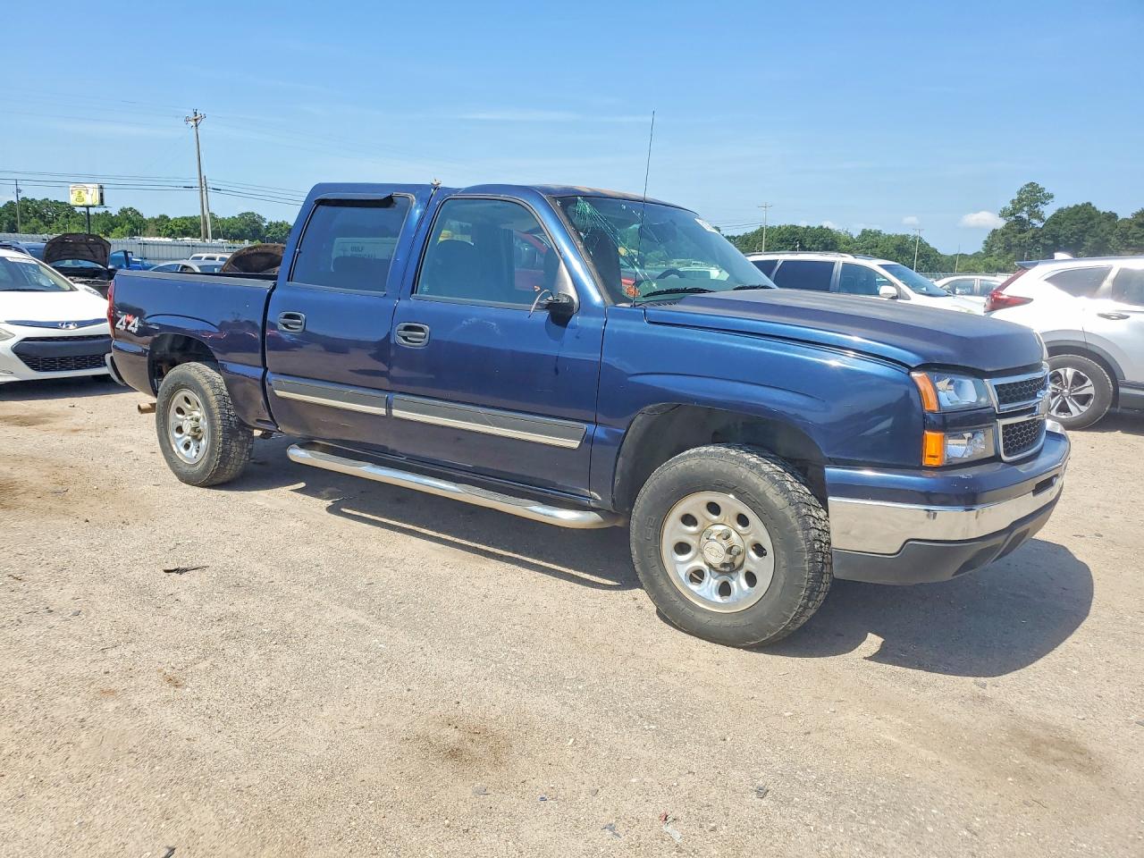 2007 Chevrolet Silverado K1500 Classic Crew Cab Black vin: 2GCEK13V671129887