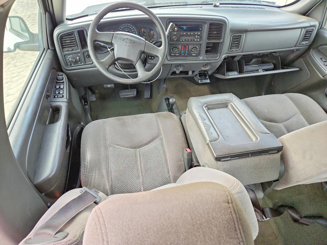 2007 Chevrolet Silverado K1500 Classic Crew Cab White vin: 2GCEK13V771175910