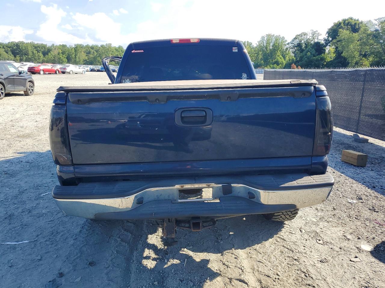 2006 Chevrolet Silverado K1500 Синий vin: 2GCEK13VX61248380