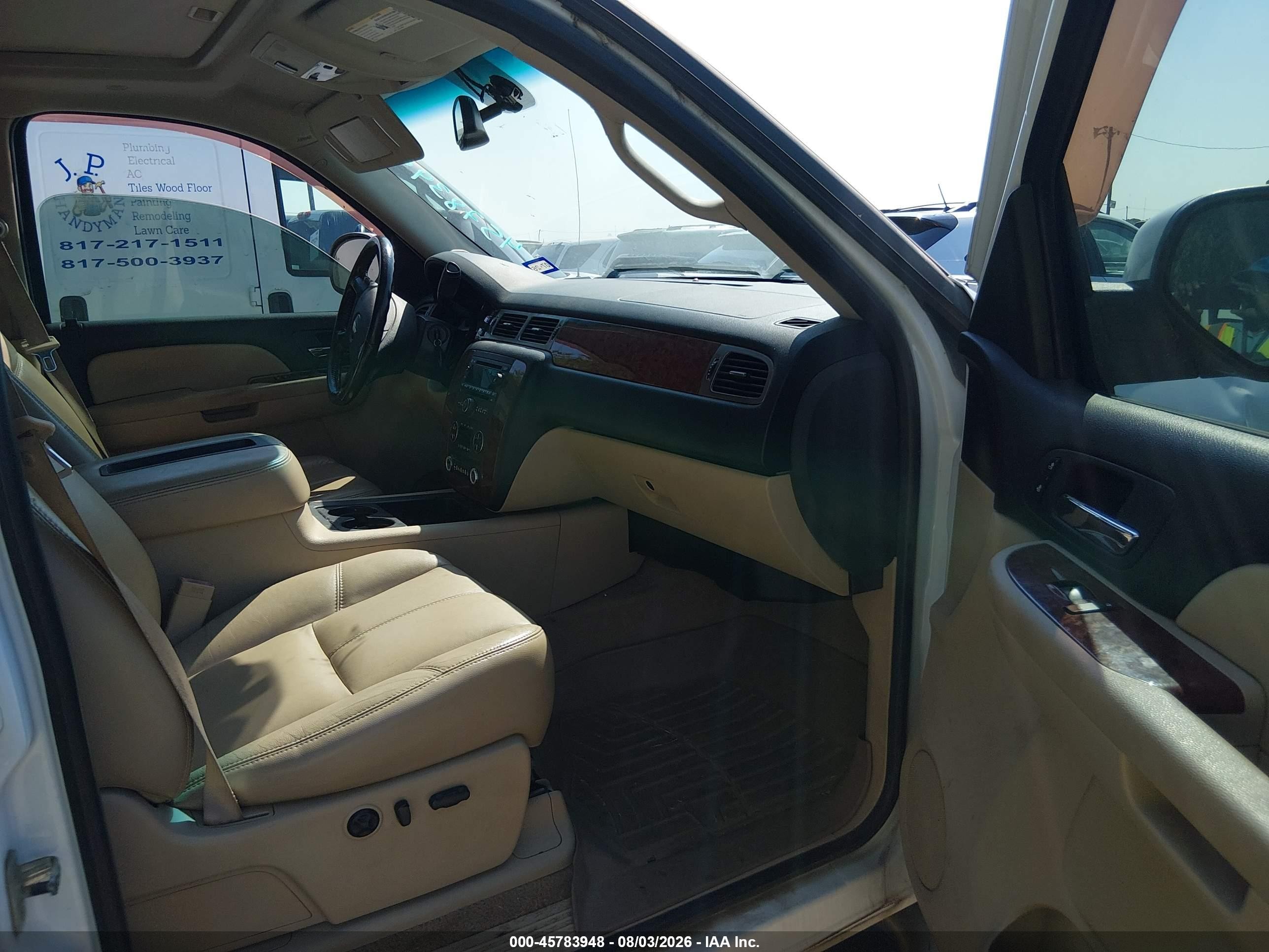 2007 Chevrolet Silverado 1500 Ltz White vin: 2GCEK13Y371643321