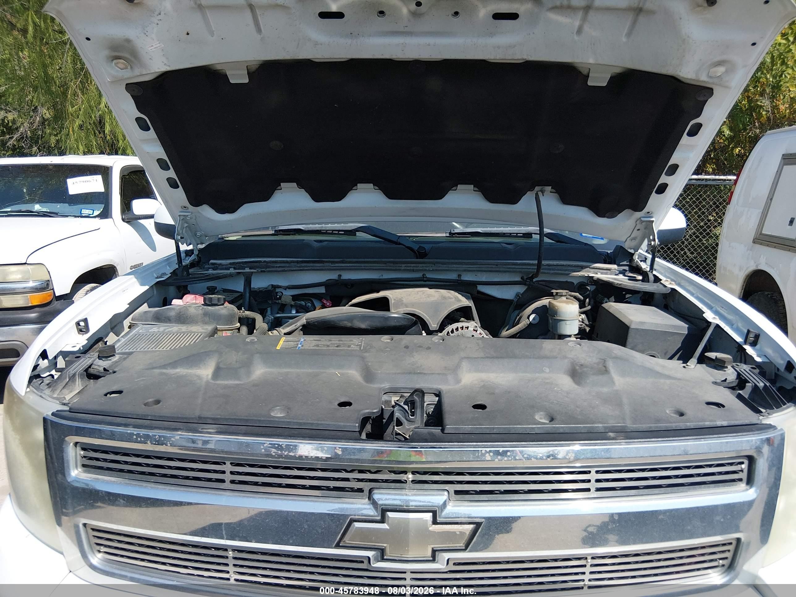 2007 Chevrolet Silverado 1500 Ltz White vin: 2GCEK13Y371643321