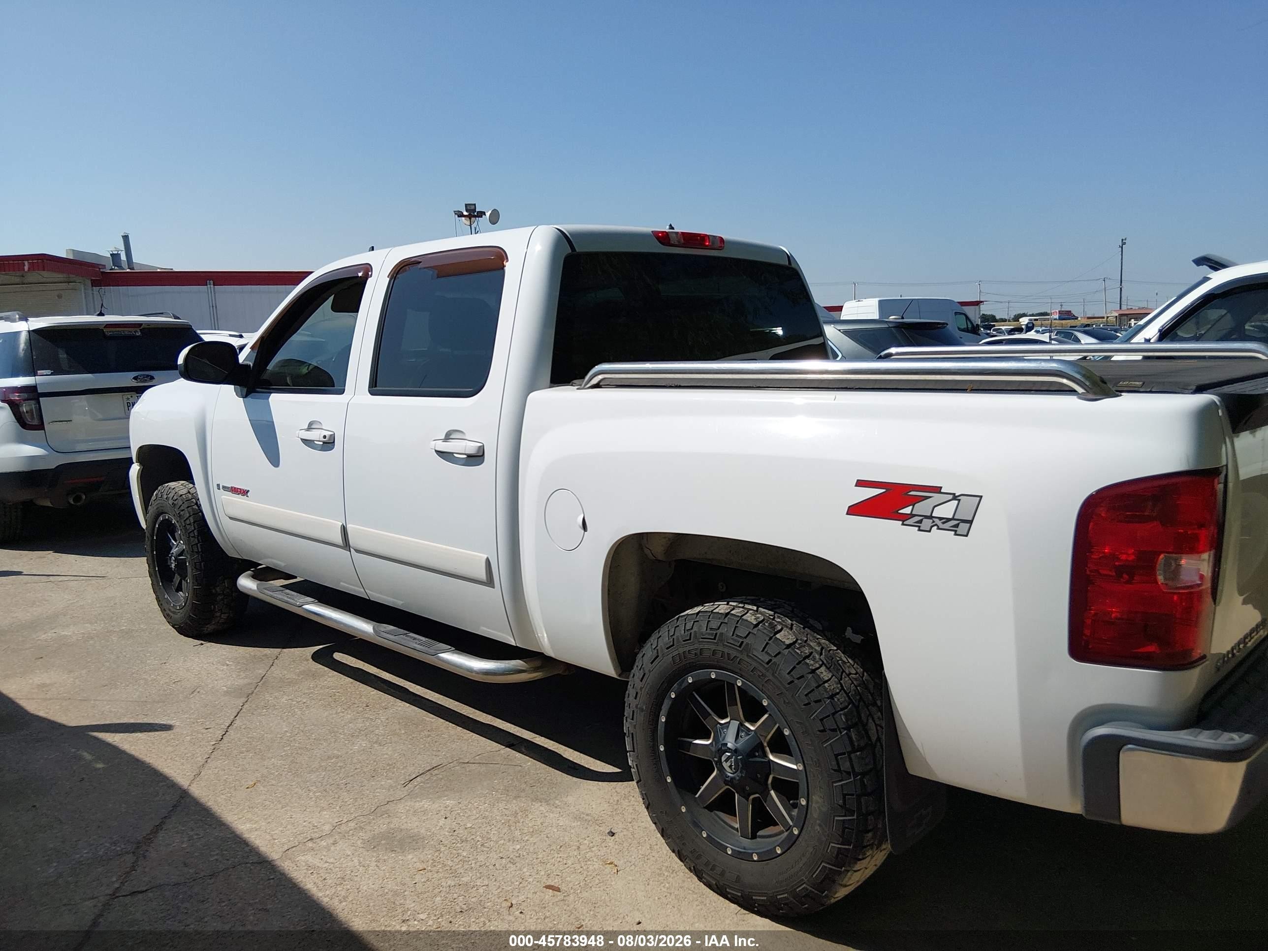 2007 Chevrolet Silverado 1500 Ltz White vin: 2GCEK13Y371643321
