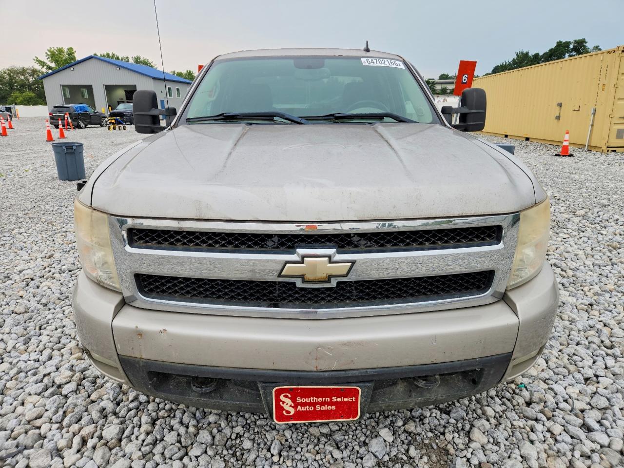2008 Chevrolet Silverado K1500 Серебряный vin: 2GCEK13Y781220842