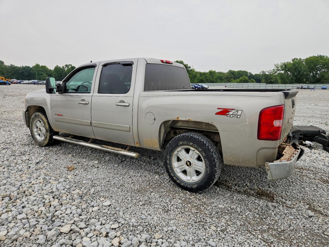2008 Chevrolet Silverado K1500 Серебряный vin: 2GCEK13Y781220842