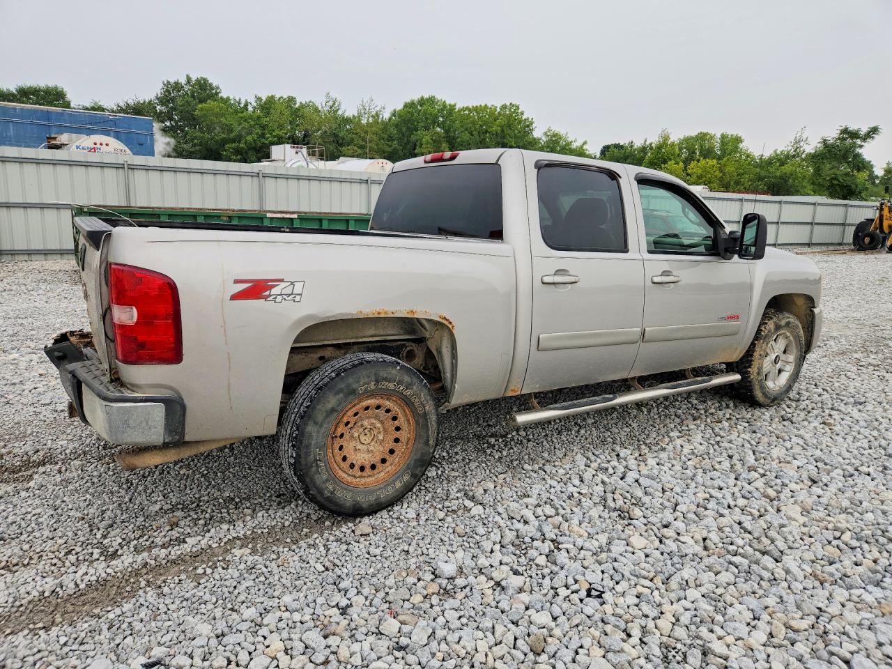 2008 Chevrolet Silverado K1500 Серебряный vin: 2GCEK13Y781220842