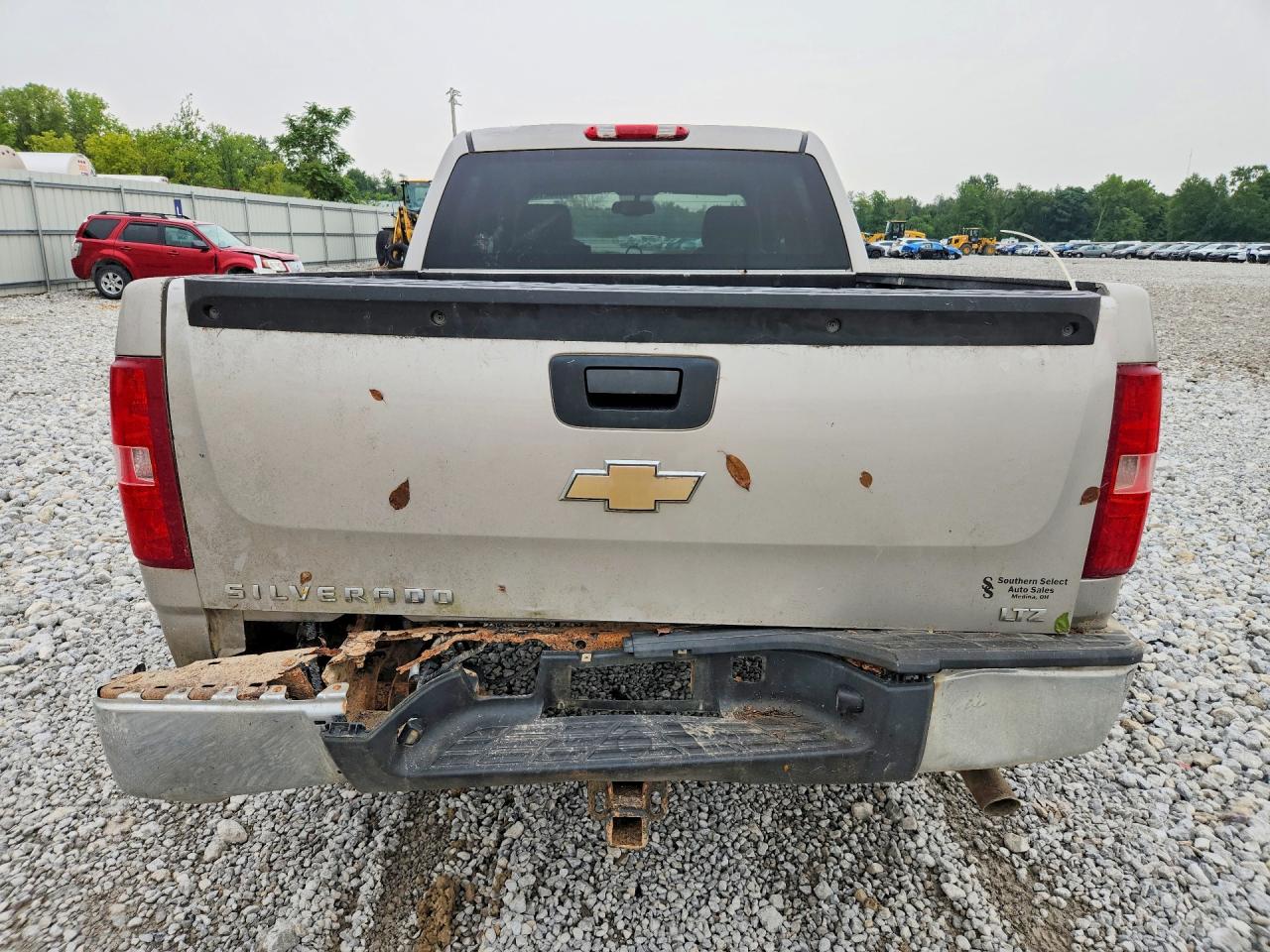 2008 Chevrolet Silverado K1500 Серебряный vin: 2GCEK13Y781220842