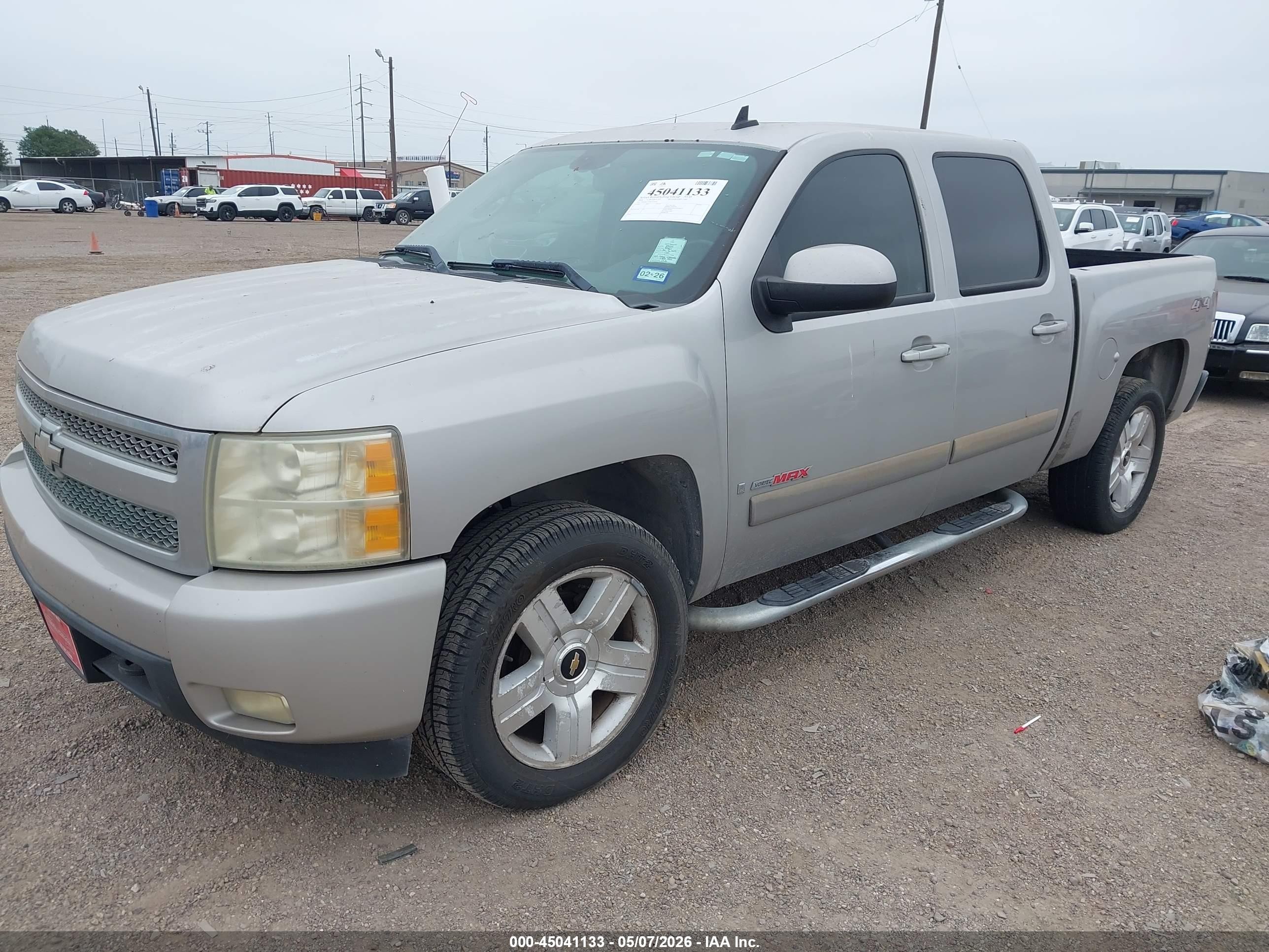 2008 Chevrolet Silverado 1500 Ltz Серебряный vin: 2GCEK13Y881333070