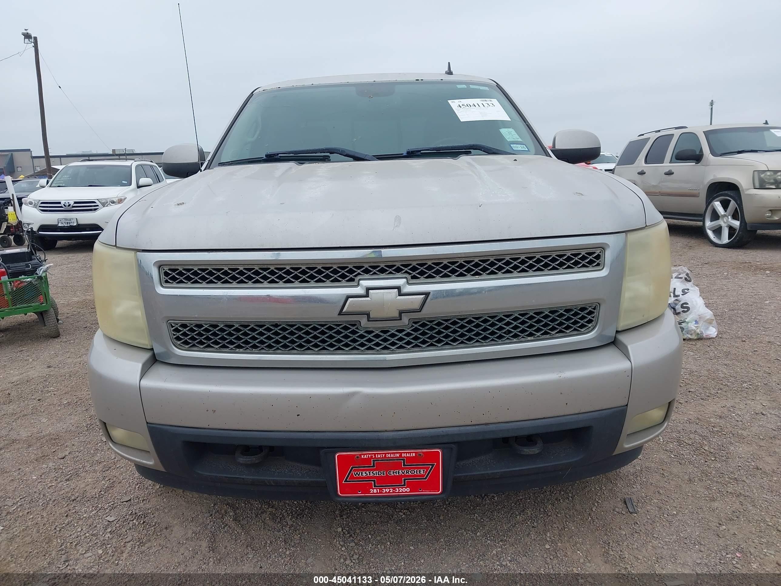 2008 Chevrolet Silverado 1500 Ltz Серебряный vin: 2GCEK13Y881333070