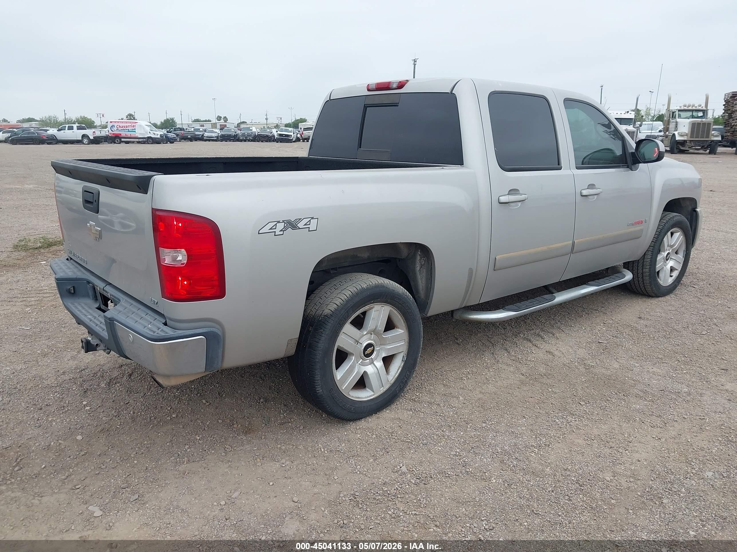 2008 Chevrolet Silverado 1500 Ltz Серебряный vin: 2GCEK13Y881333070