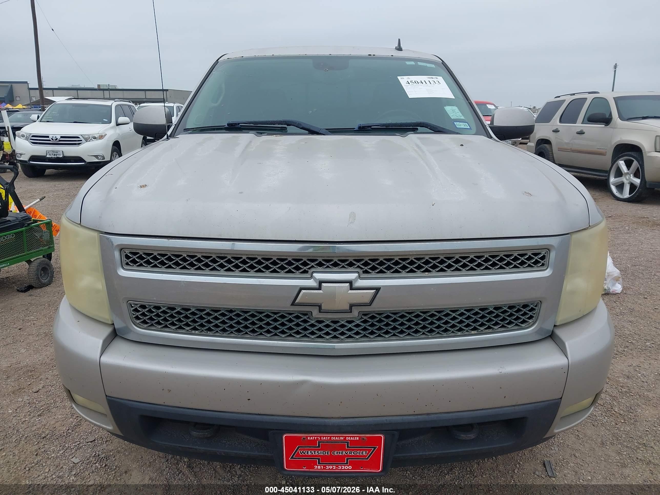 2008 Chevrolet Silverado 1500 Ltz Серебряный vin: 2GCEK13Y881333070