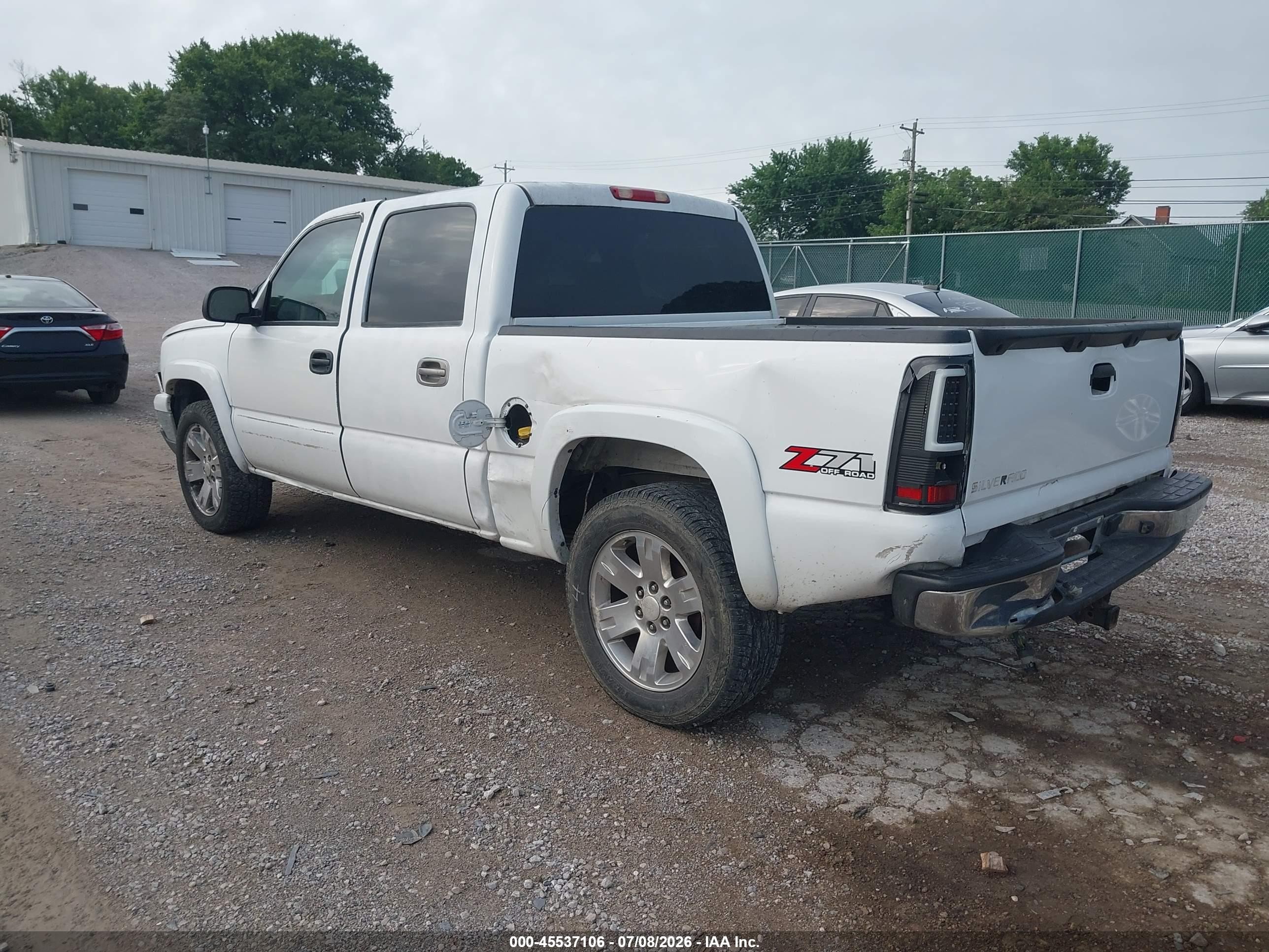 2007 Chevrolet Silverado 1500 Classic Lt3 White vin: 2GCEK13Z071175380