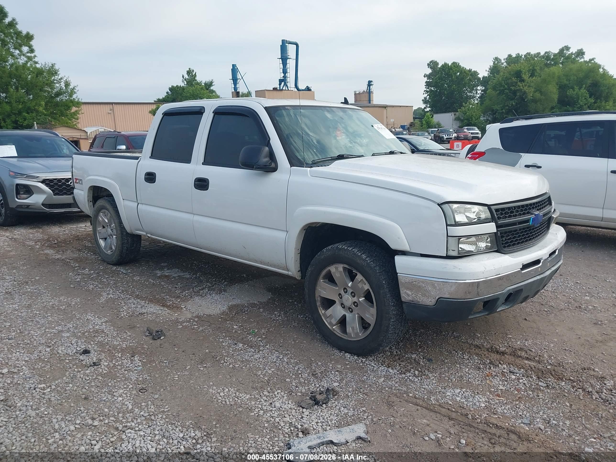 2007 Chevrolet Silverado 1500 Classic Lt3 White vin: 2GCEK13Z071175380