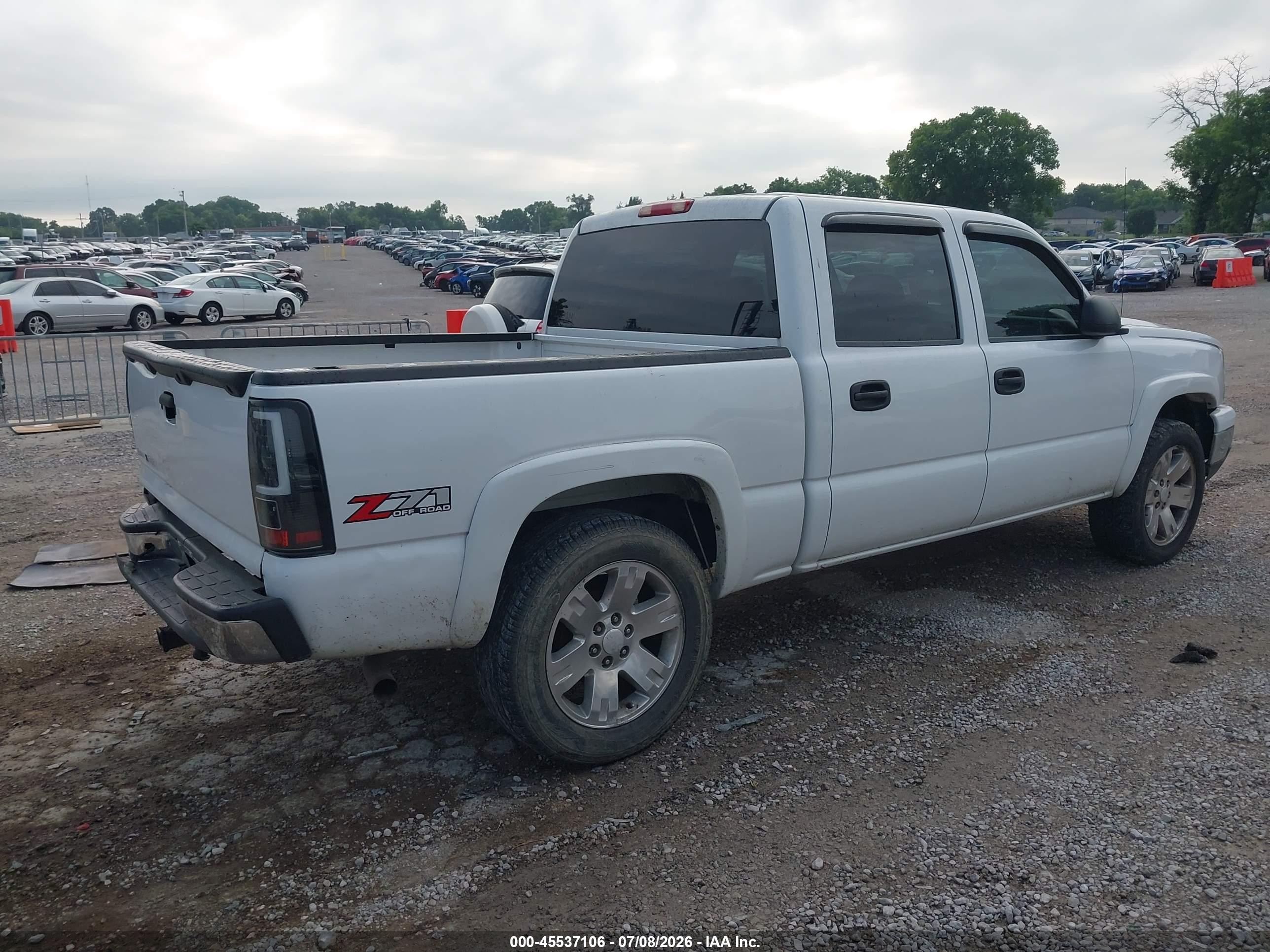 2007 Chevrolet Silverado 1500 Classic Lt3 White vin: 2GCEK13Z071175380
